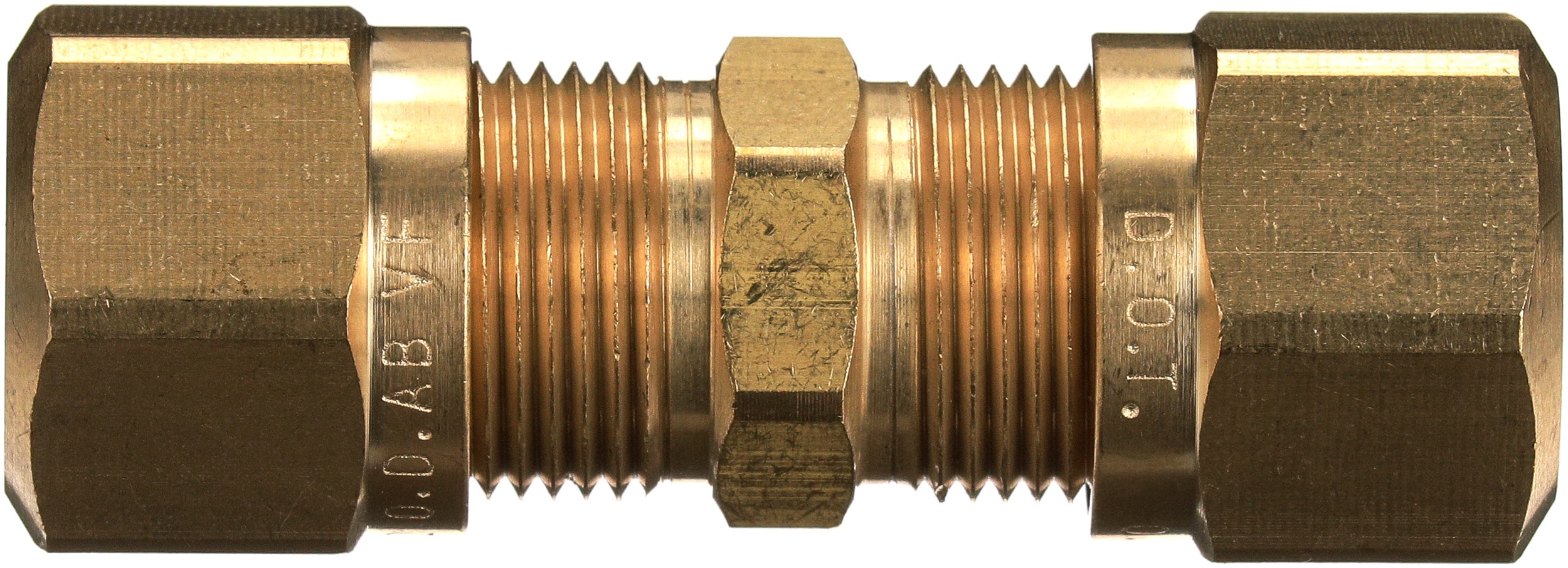 Gates G324001212 Air Brake Union (Nylon Tubing Compression) - Image 2