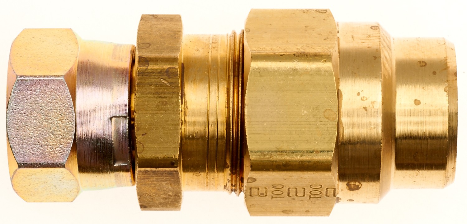 Gates G33150-0808 Air Brake to Female Air Brake Swivel Coupling for Rubber Hose