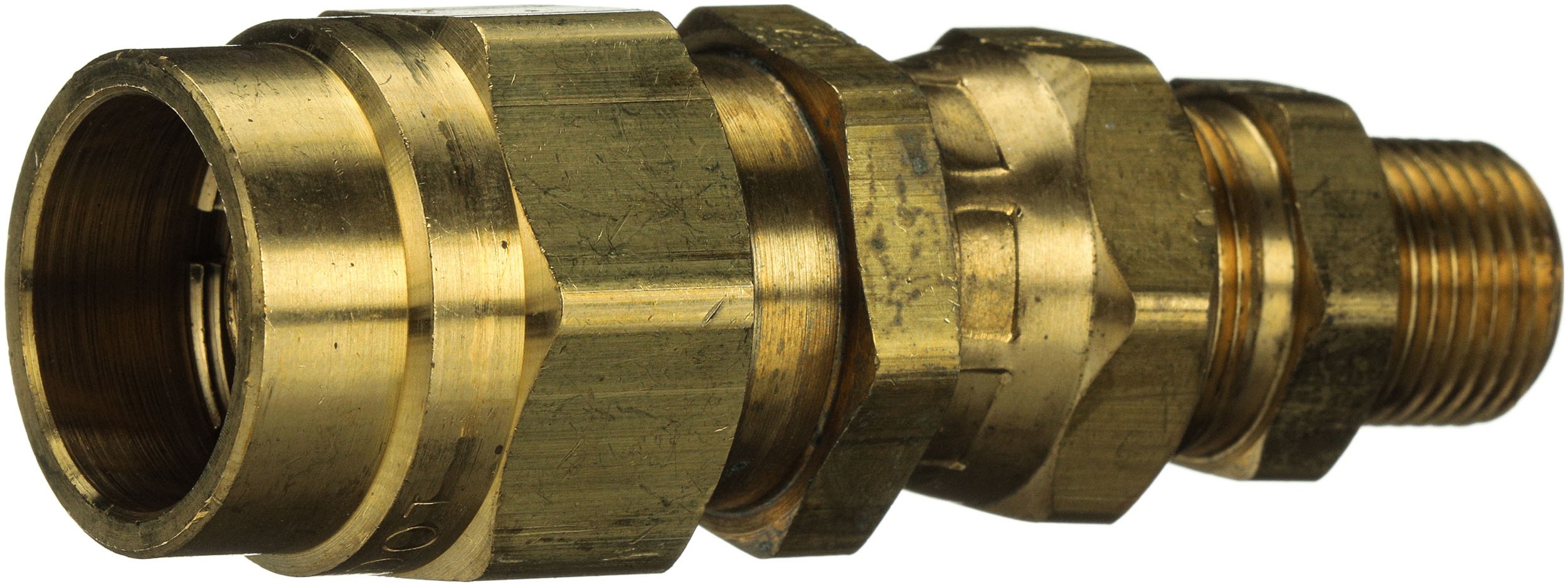 Gates G33151-0606 Air Brake to Female Air Brake Swivel with Adapter (Air Brake for Rubber Hose)