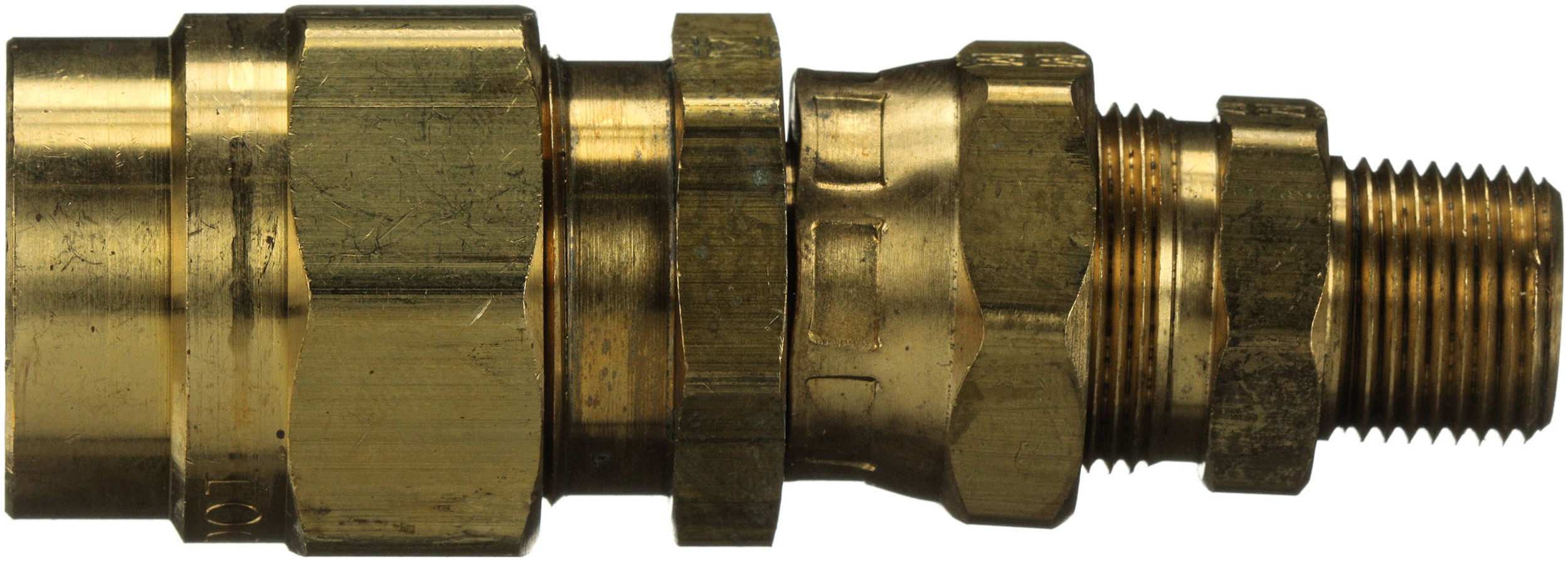 Gates G33151-0606 Air Brake to Female Air Brake Swivel with Adapter (Air Brake for Rubber Hose) - Image 2