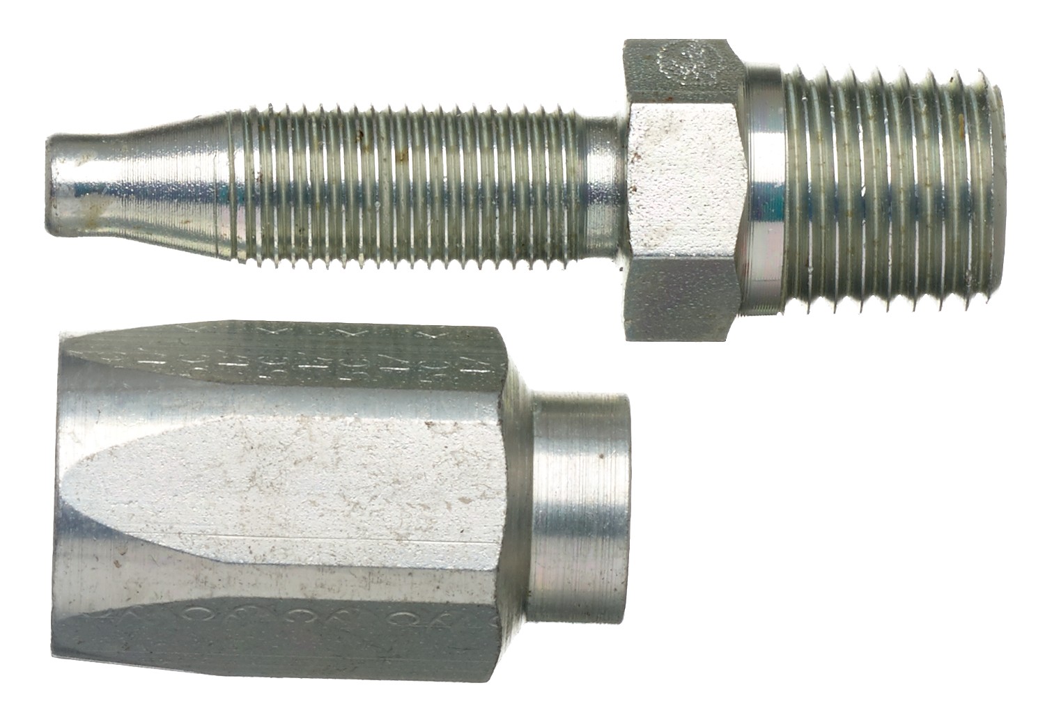 Gates G341000808 Male Pipe (NPTF - 30 Cone Seat) - Steel (C5CXH, C5C, C5D & C5M Hose) - Image 2