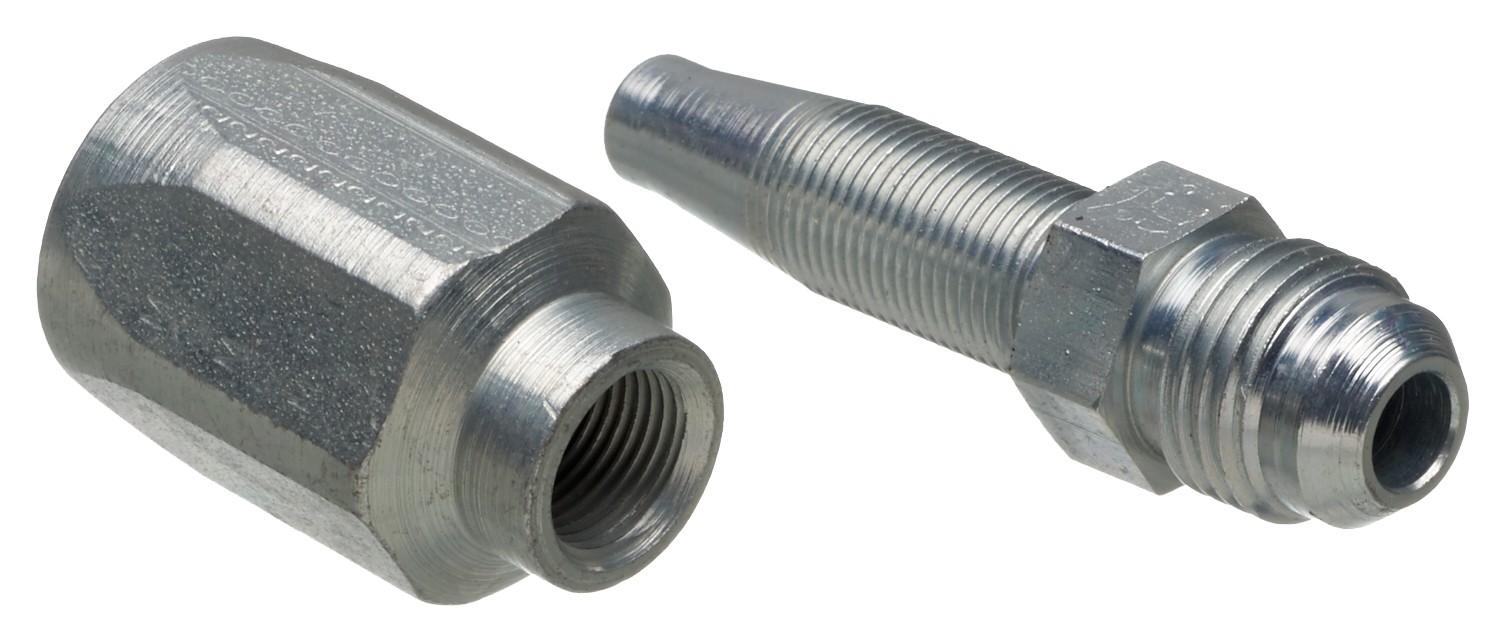 Gates G341651010 Male JIC 37 Flare - Steel (C5CXH, C5C, C5D & C5M Hose)