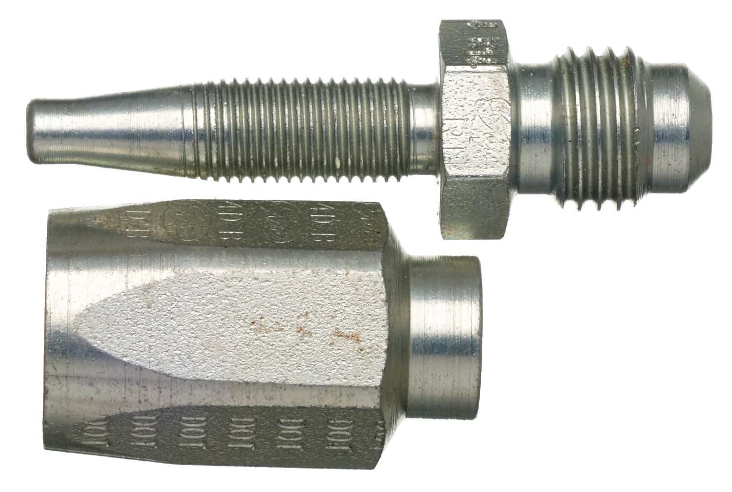 Gates G341951010 Male SAE 45 Flare - Steel (C5CXH, C5C, C5D & C5M Hose)