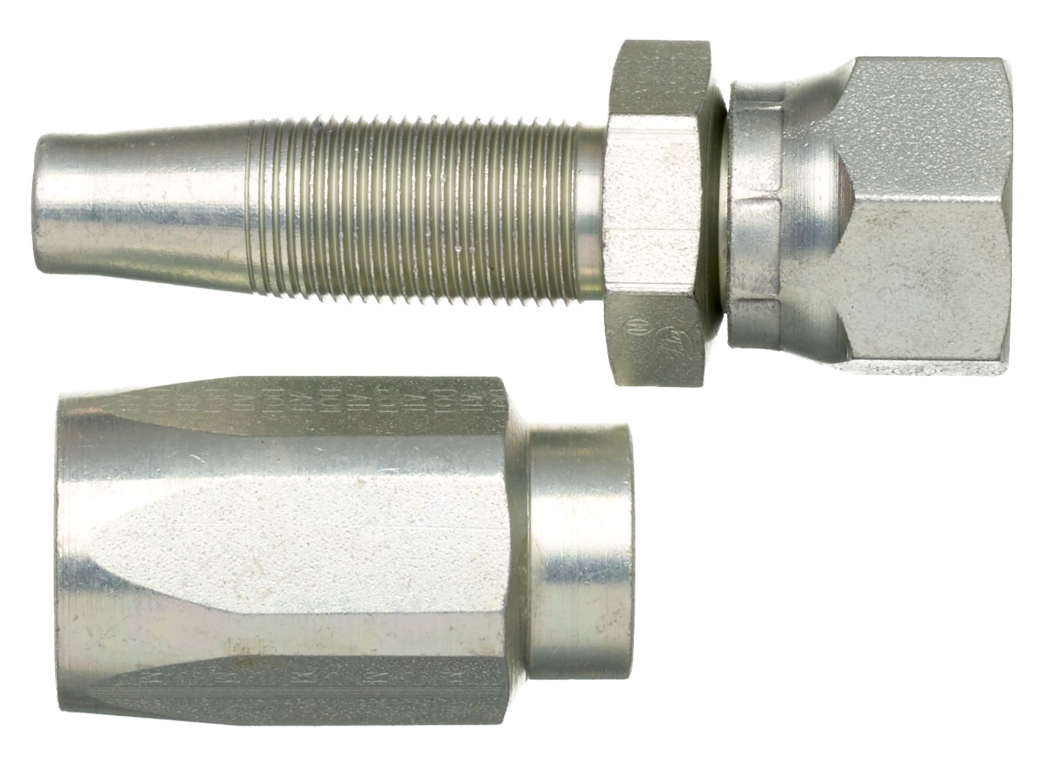 Gates G342101010 Dual Seat Female JIC 37/SAE 45 Flare Swivel - Steel (C5CXH, C5C, C5D & C5M Hose)
