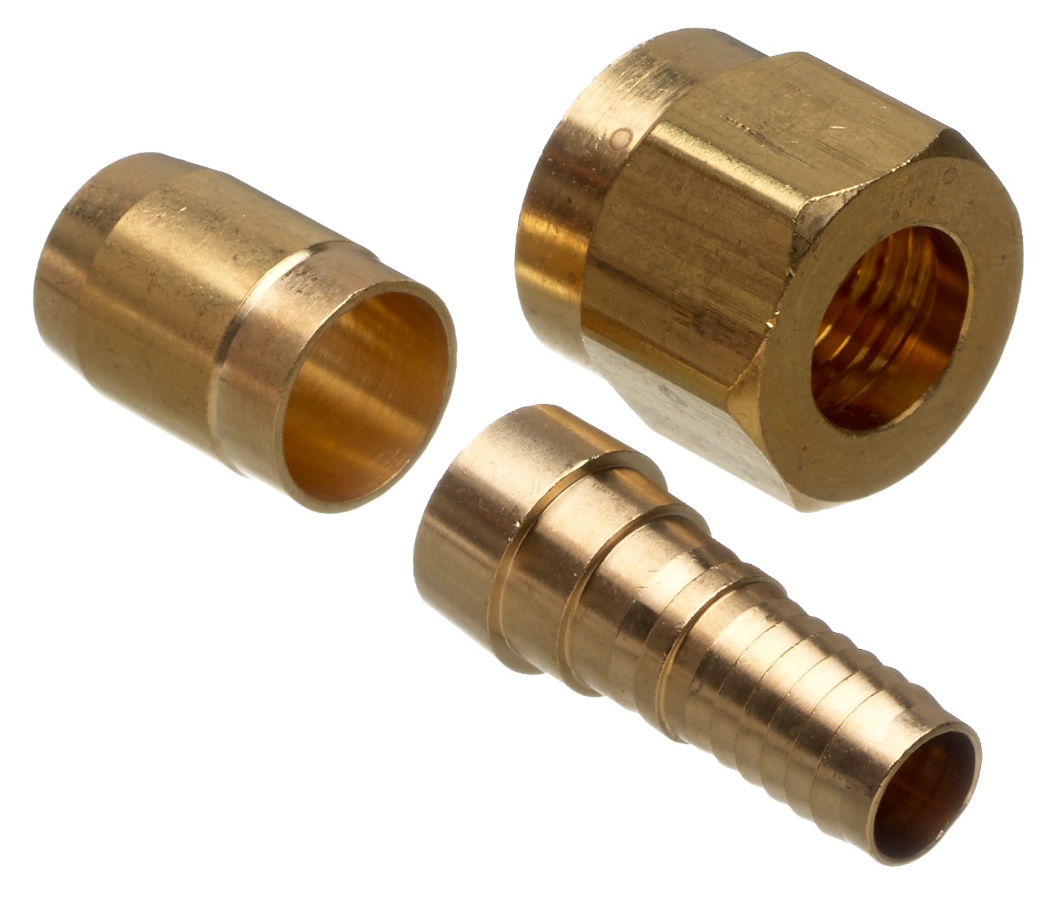 Gates G40200-1212B Female SAE 45 Flare Swivel - Brass (C14)