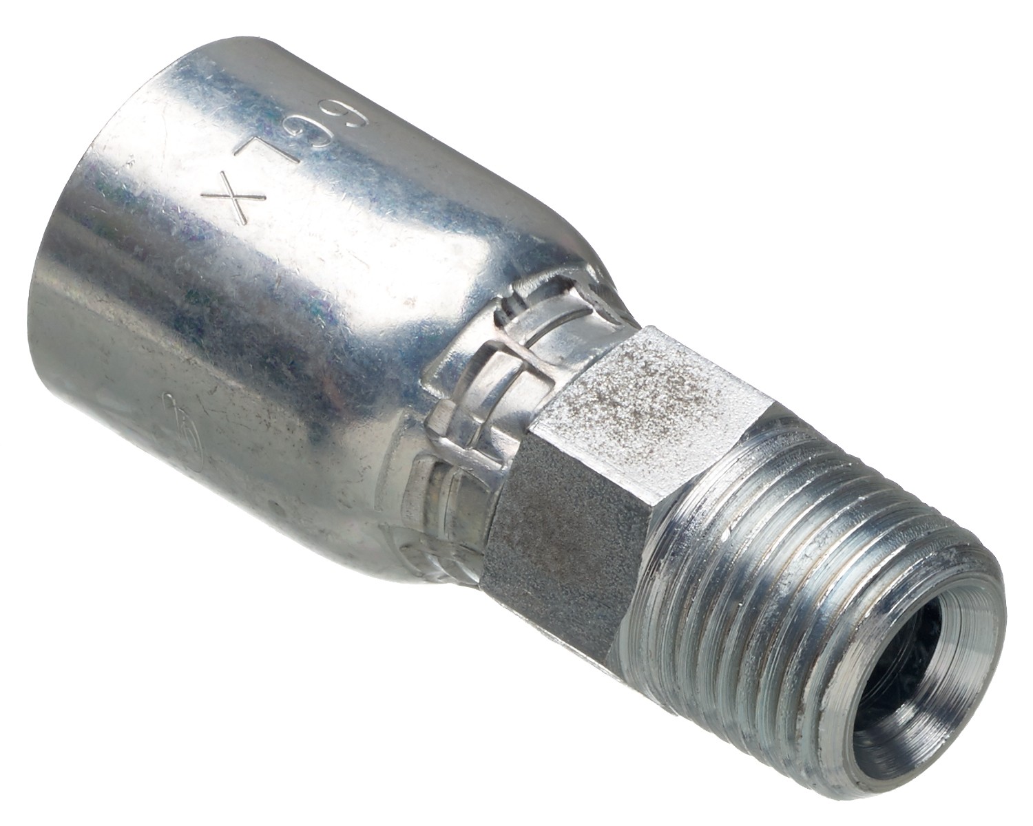 Gates G441000808 Male Pipe (NPTF 30 Cone Seat) (GLX) - Image 2