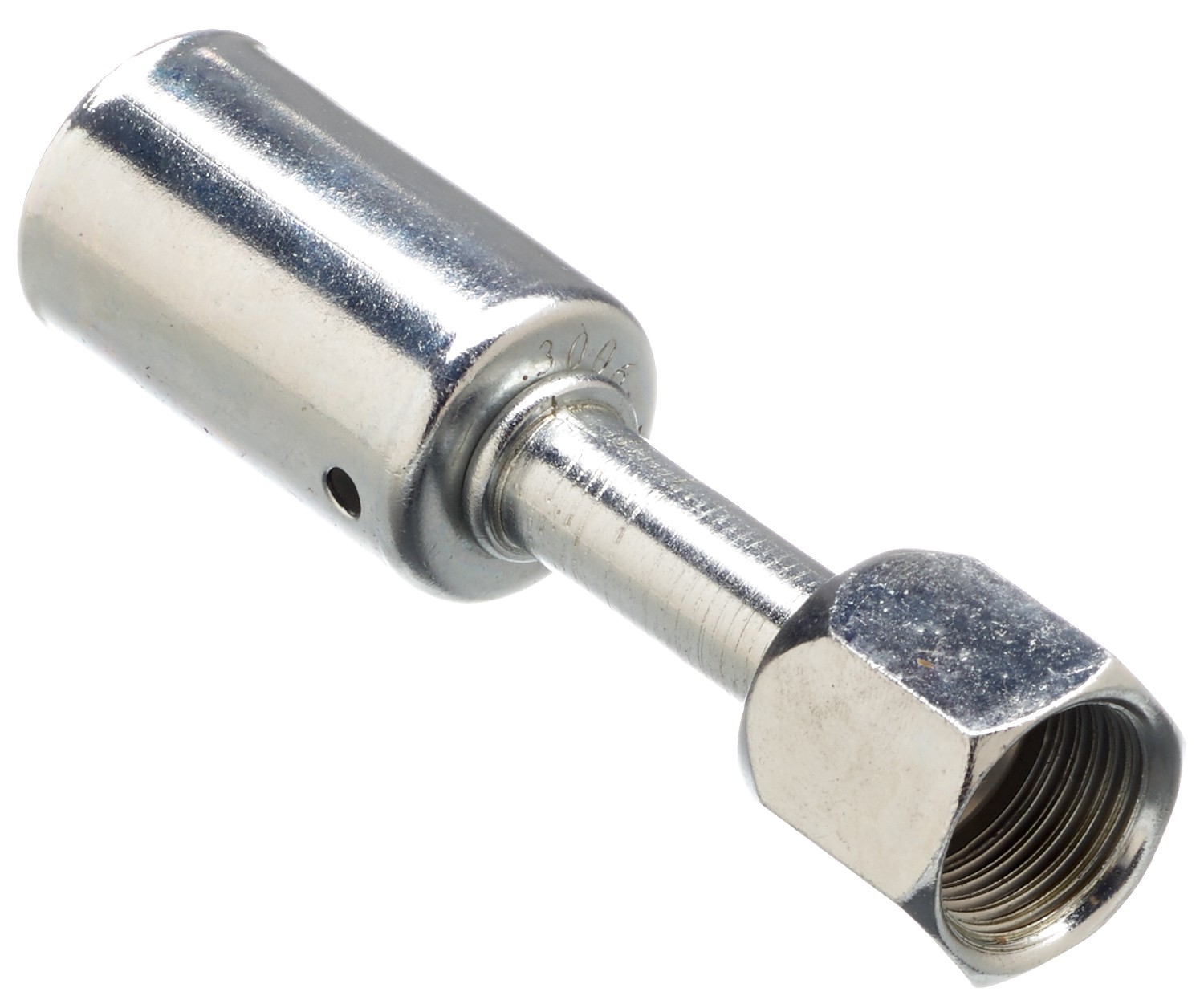 Gates G452000808 Female SAE 45 Flare Swivel - Aluminum (PolarSeal ACA)