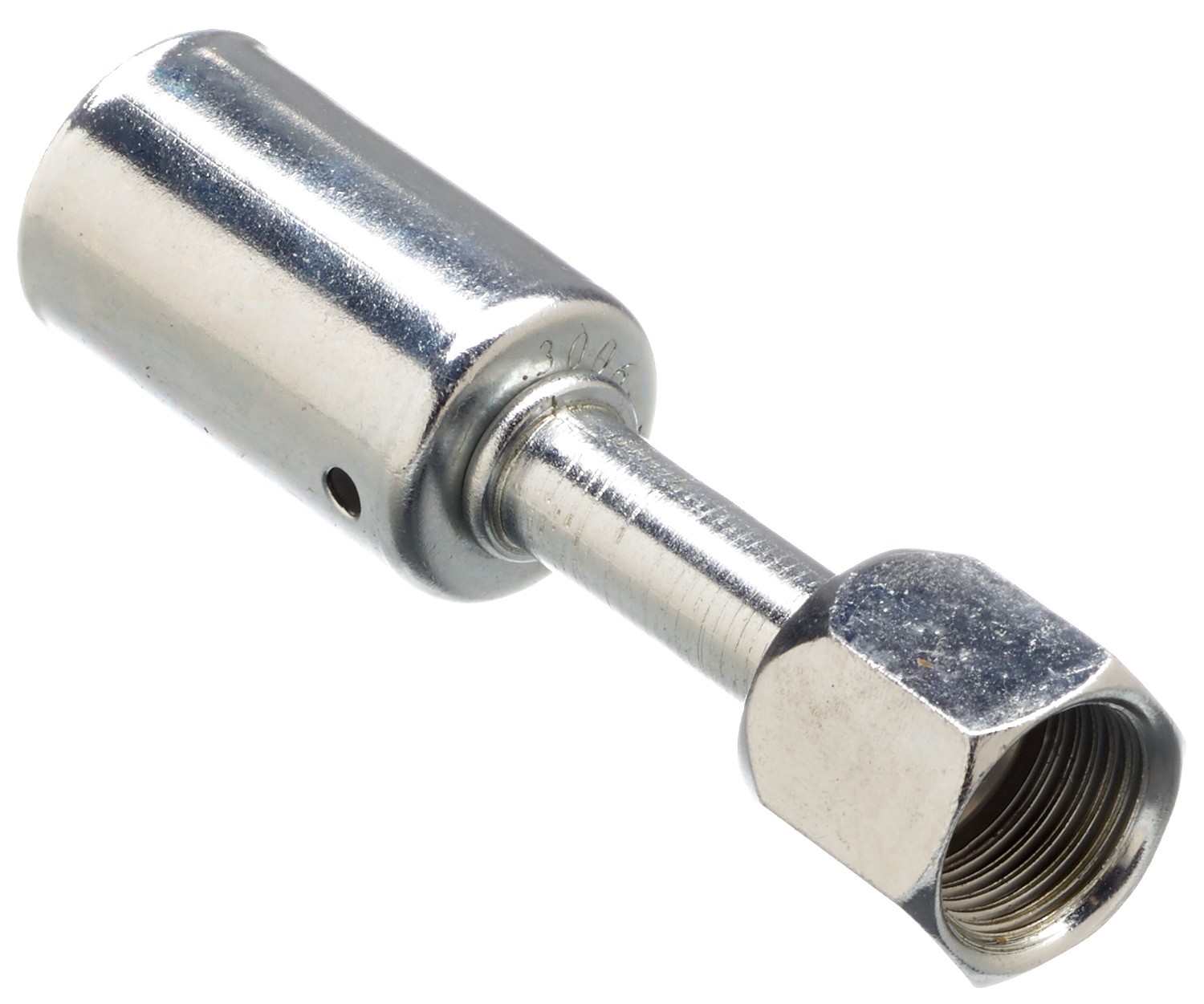 Gates G452001010 Female SAE 45 Flare Swivel - Aluminum (PolarSeal ACA)