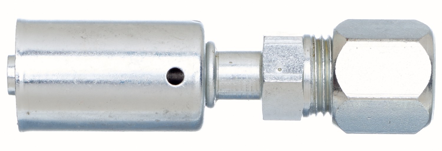 Gates G455100810 Male SAE Flareless Assembly - Aluminum (PolarSeal ACA) - Image 2