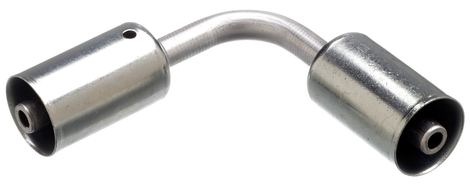 Gates G455371010 Hose Length Extender - 90 Bent Tube - Aluminum (PolarSeal ACA) - Image 2
