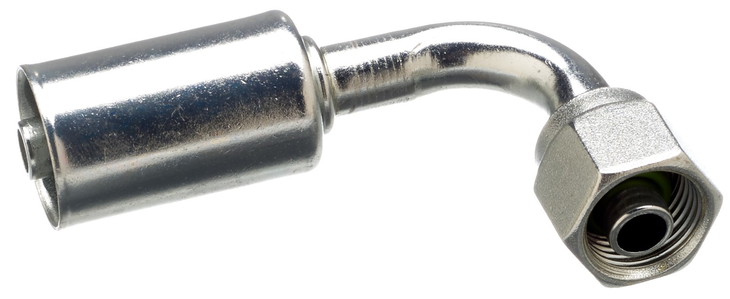 Gates G455920606S Female SAE Tube O-Ring Nut Swivel - 90 Bent Tube - Steel (PolarSeal ACA) - Image 2