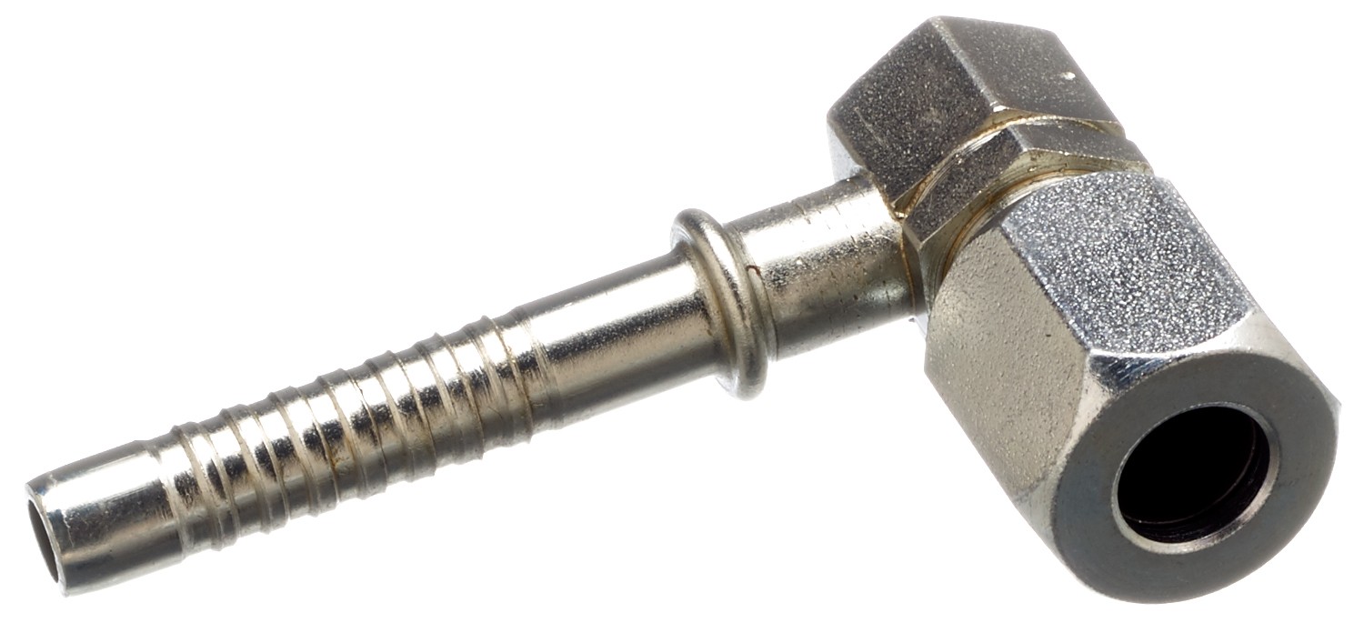 Gates G46511-0808 Male Flareless Assembly - 90 Bent Tube (PolarSeal II ACC)