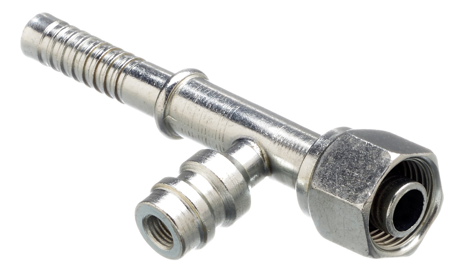 Gates G46588-0808H Straight Female O-Ring (FOR) with Switch or Service Port (PolarSeal II ACC)