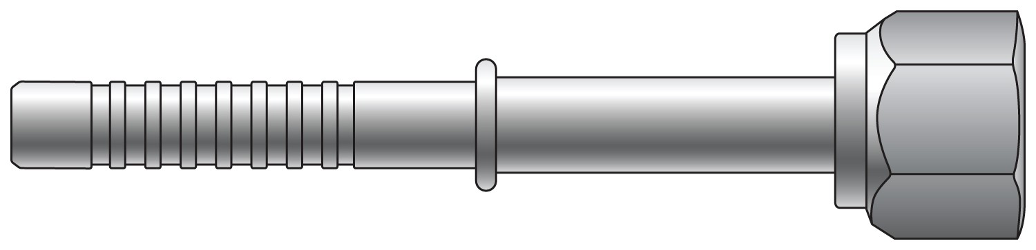 Gates G46590-0806 Straight Female O-Ring (PolarSeal II ACC)