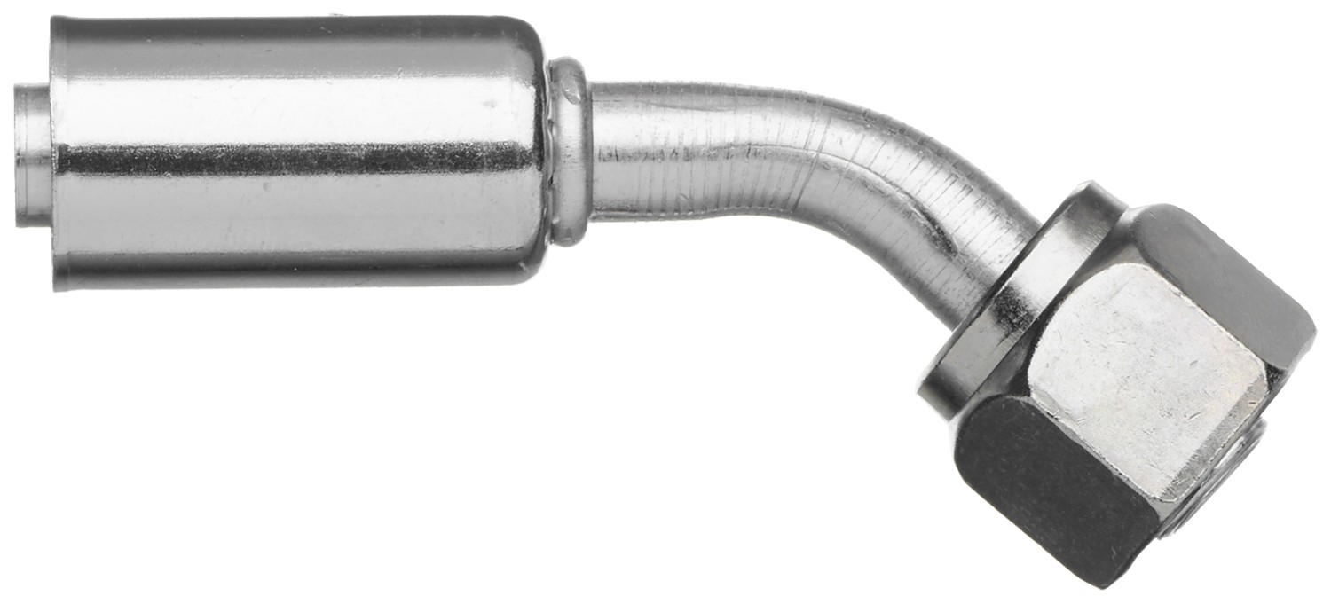 Gates G47591-0606 Female SAE Tube O-Ring Nut Swivel - 45 Bent Tube - Aluminum (PolarSeal II ACB) - Image 2