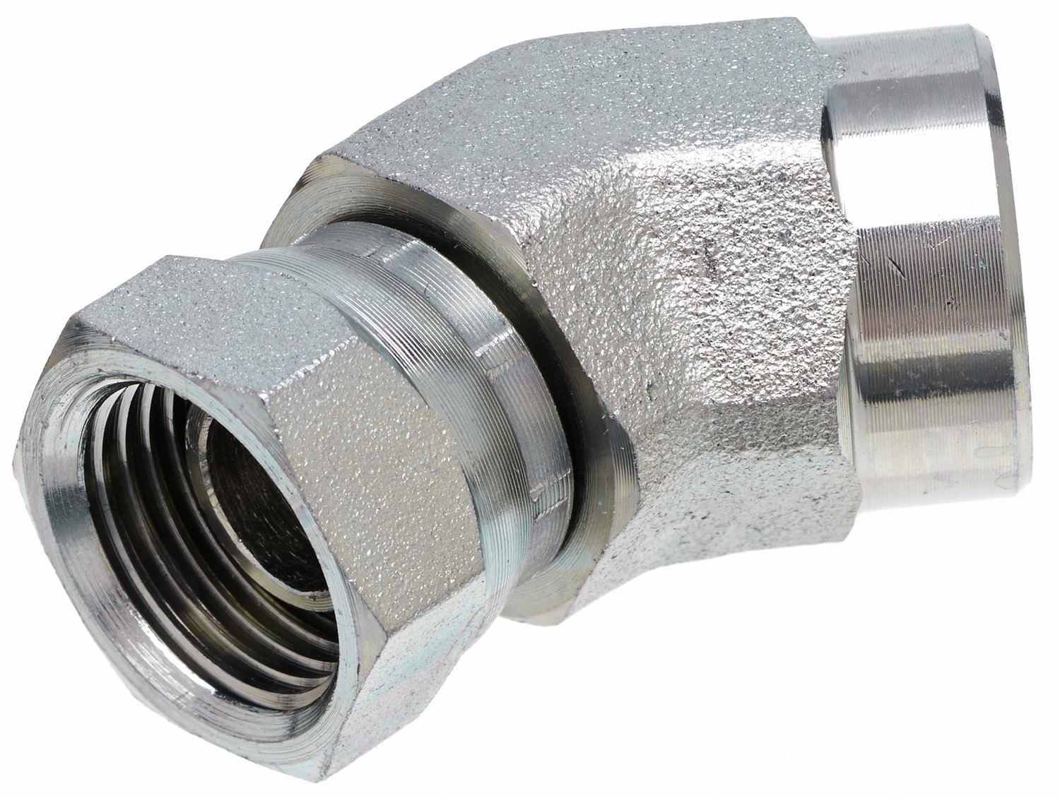Gates G601620606 Female Pipe NPTF to Female Pipe Swivel NPSM - 45 (SAE to SAE) - Image 2