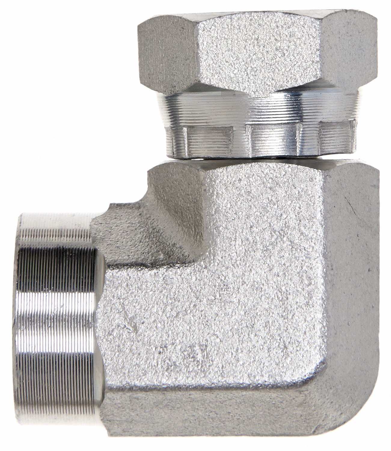 Gates G601640808 Female Pipe NPTF to Female Pipe Swivel NPSM - 90 (SAE to SAE) - Image 2