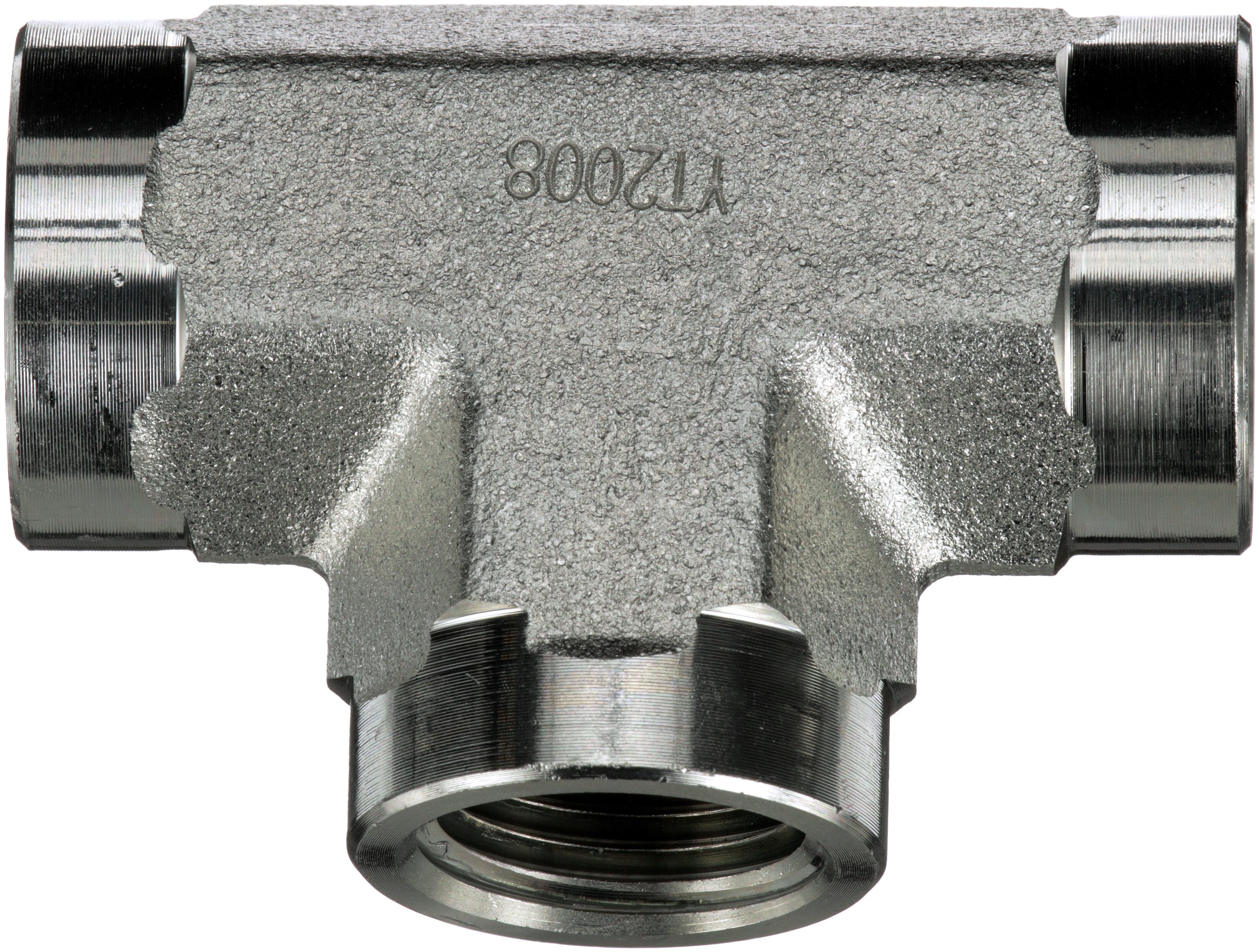 Gates G601810404 Female Pipe NPTF - Tee (SAE to SAE) - Image 2