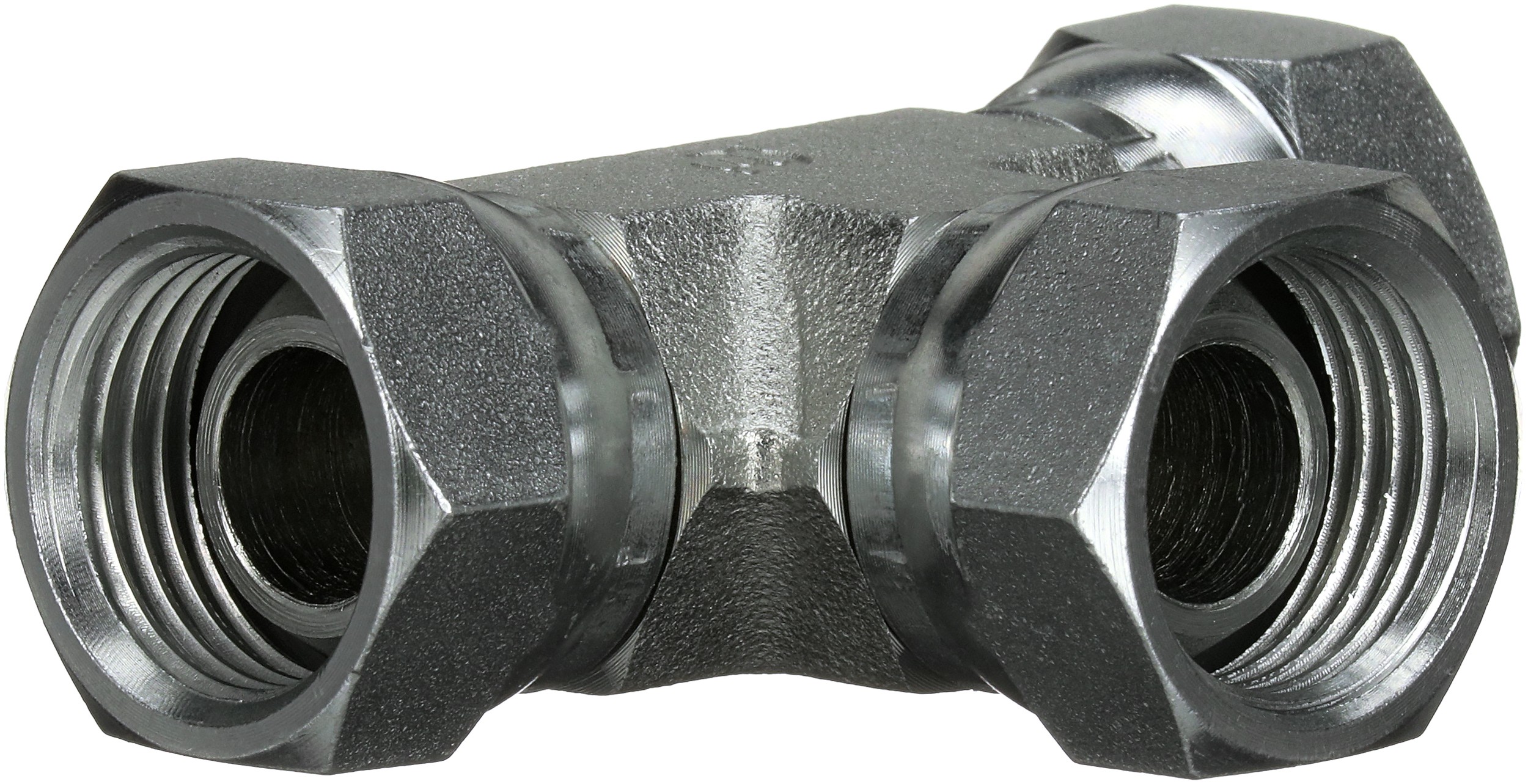 Gates G601840404 Female Pipe Swivel NPSM - Tee (SAE to SAE)