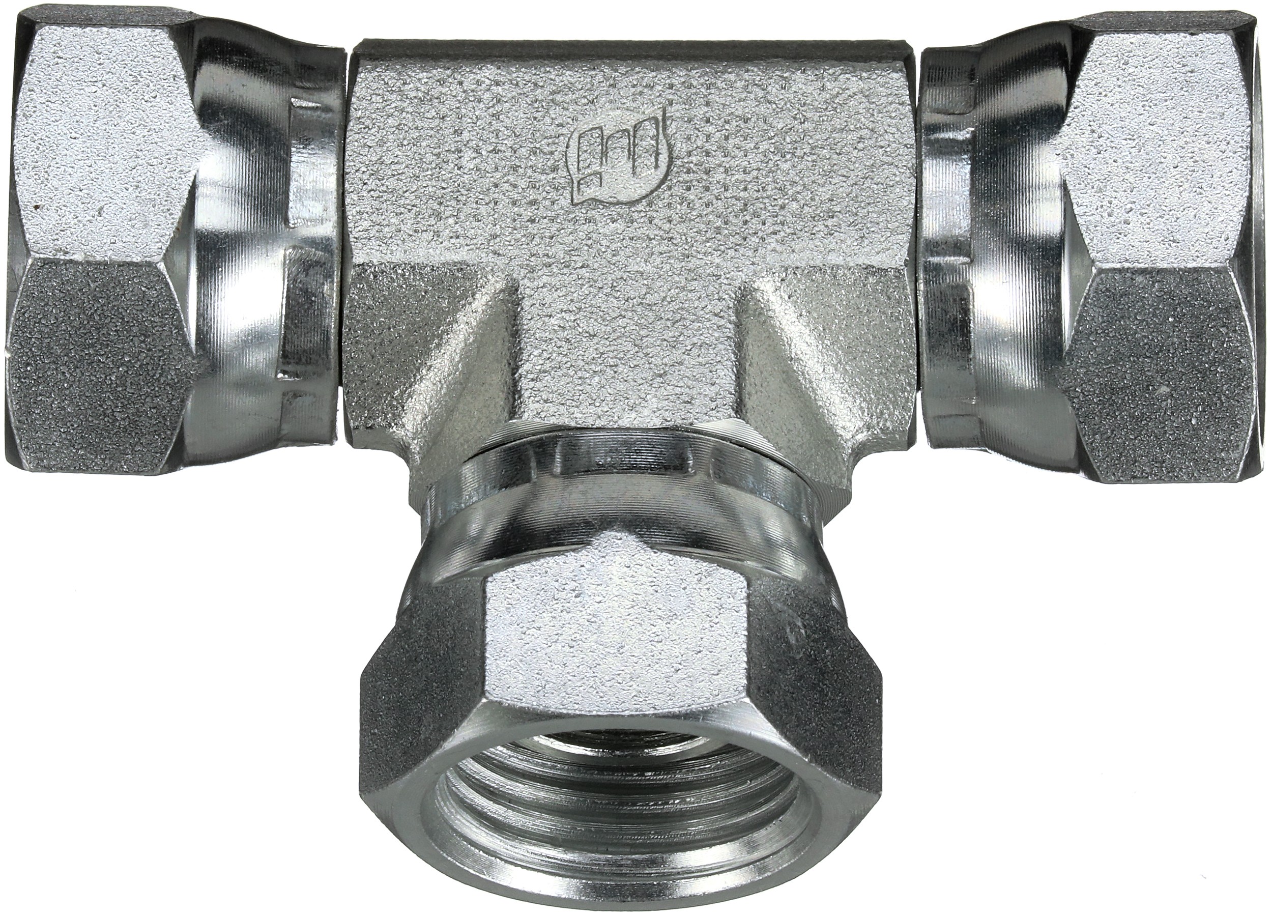 Gates G601841212 Female Pipe Swivel NPSM - Tee (SAE to SAE) - Image 2