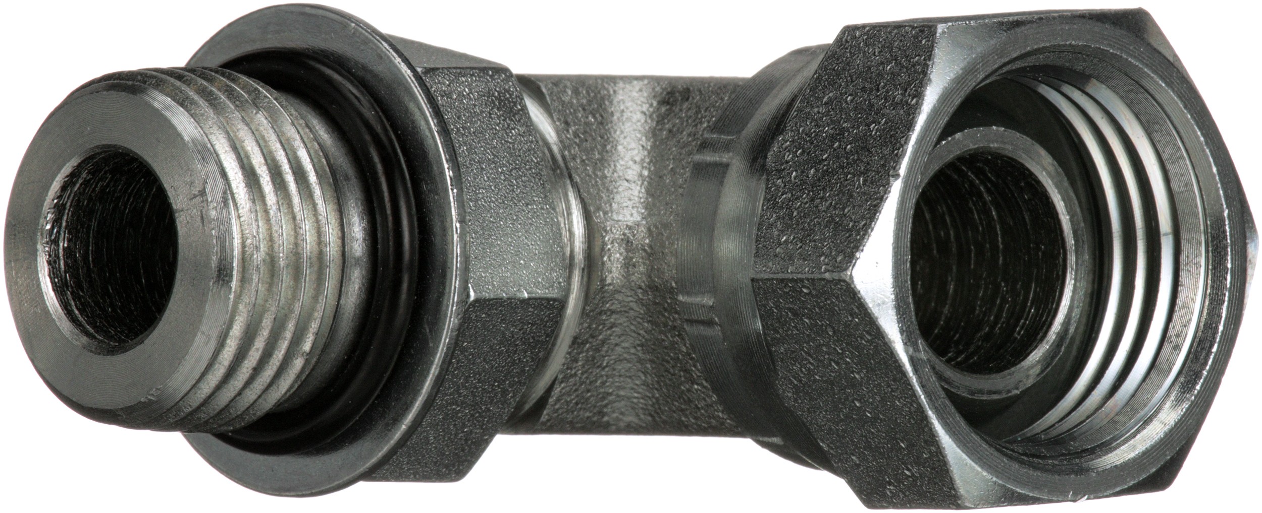 Gates G602891216 Male O-Ring Boss to Female Pipe Swivel NPSM - 90 (SAE to SAE)