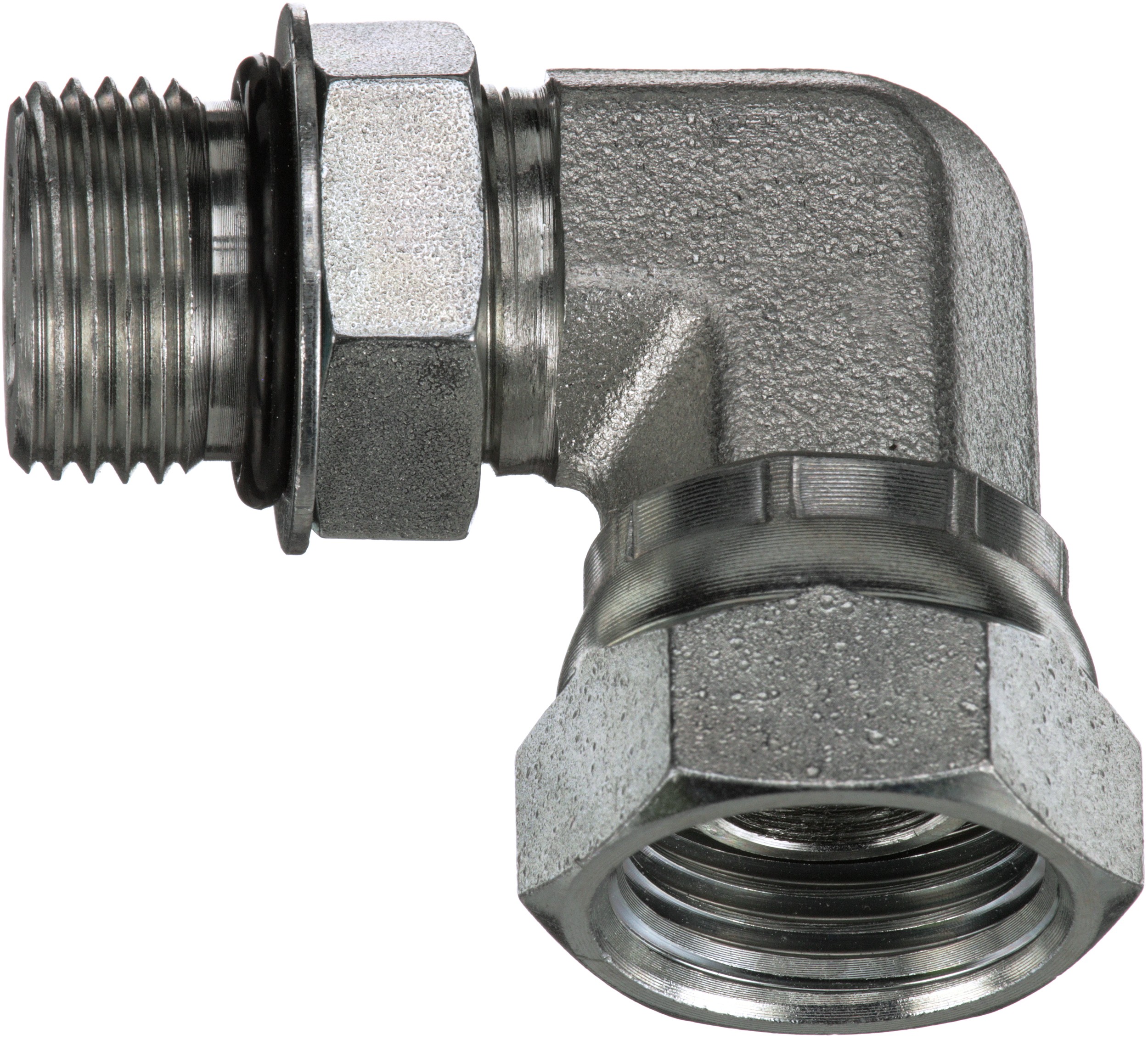 Gates G602891216 Male O-Ring Boss to Female Pipe Swivel NPSM - 90 (SAE to SAE) - Image 2