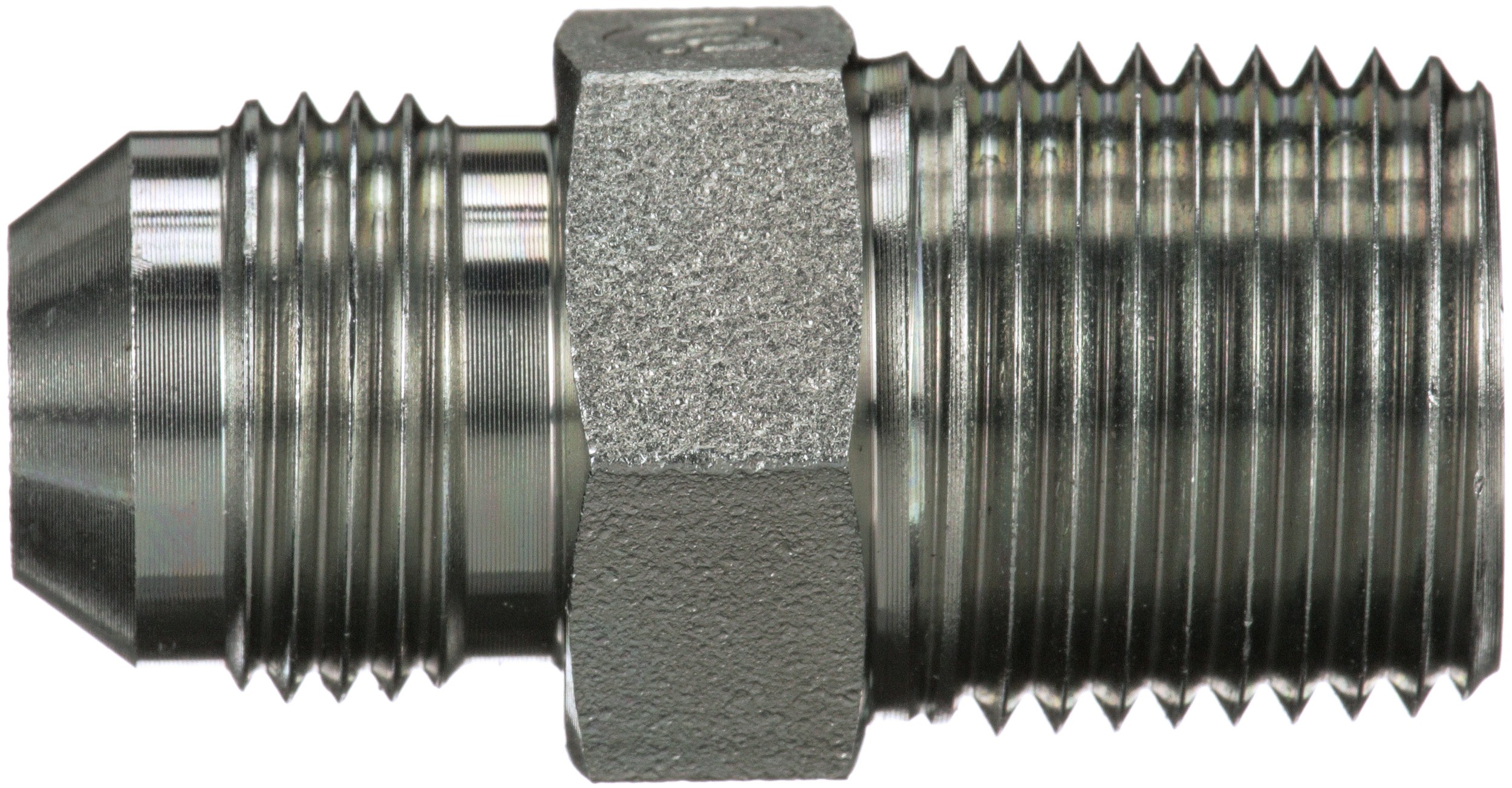 Gates G604900804 Male JIC 37 Flare to Male Pipe NPTF (SAE to SAE)