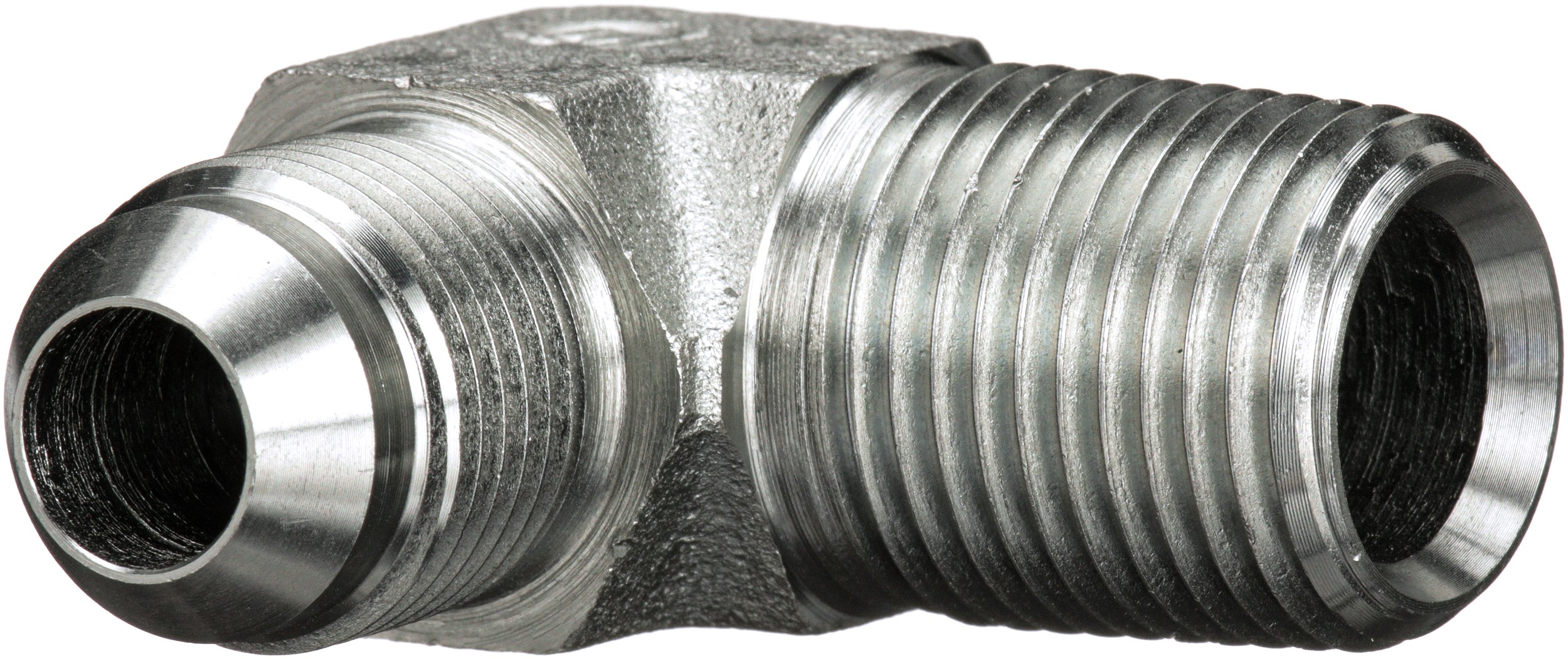 Gates G604990806 Male JIC 37 Flare to Male Pipe NPTF - 90 (SAE to SAE) - Image 2