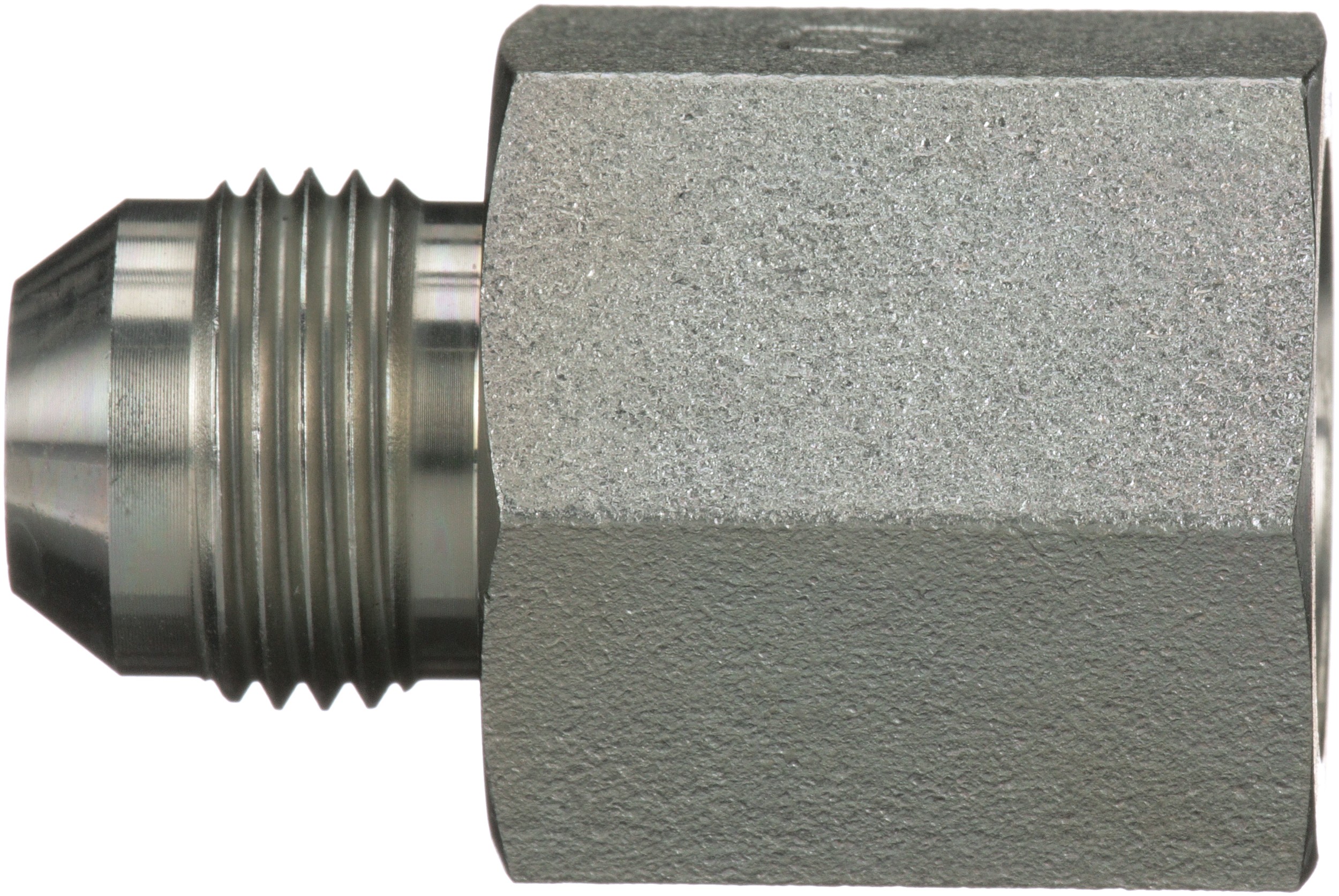 Gates G605100808 Male JIC 37 Flare to Female Pipe NPTF (SAE to SAE)