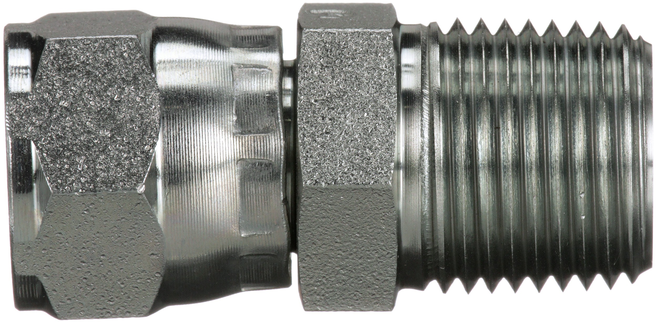 Gates G605201212 Female JIC 37 Flare Swivel to Male Pipe NPTF (SAE to SAE)
