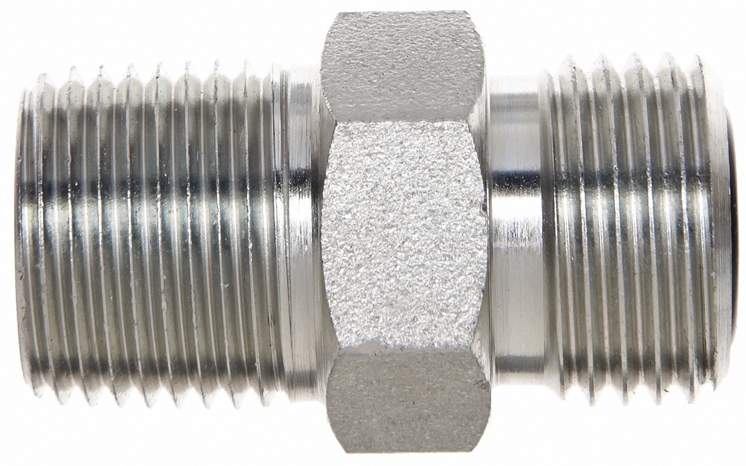 Gates G607700808 Male Flat-Face O-Ring to Male Pipe NPTF (SAE to SAE)