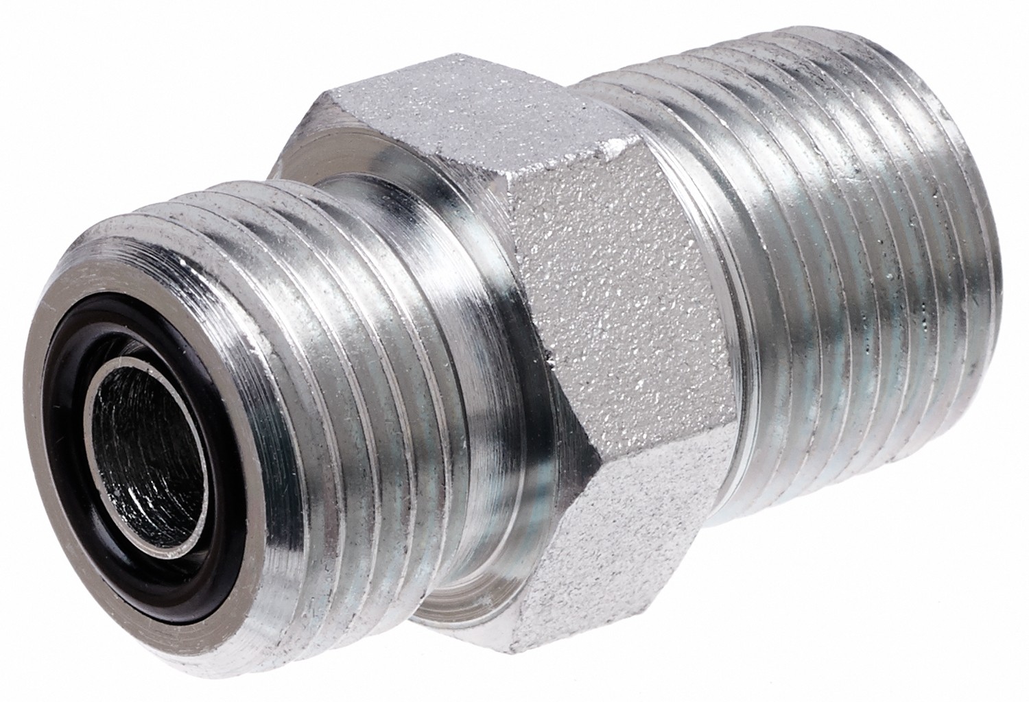 Gates G607701212 Male Flat-Face O-Ring to Male Pipe NPTF (SAE to SAE)