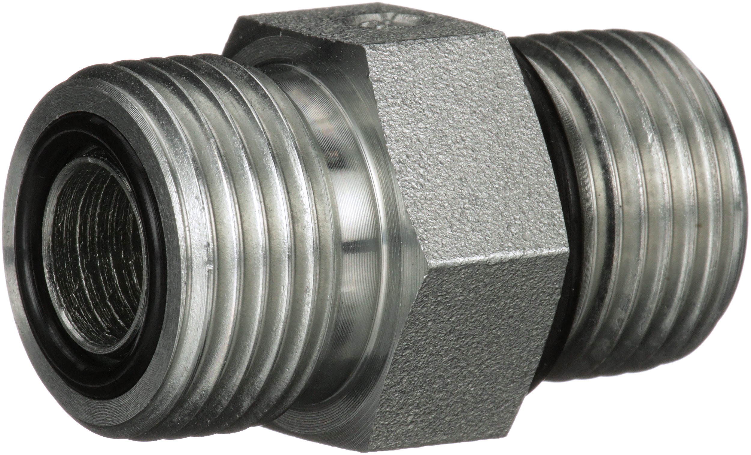 Gates G60800-1012 Male Flat-Face O-Ring to Male O-Ring Boss (SAE to SAE)
