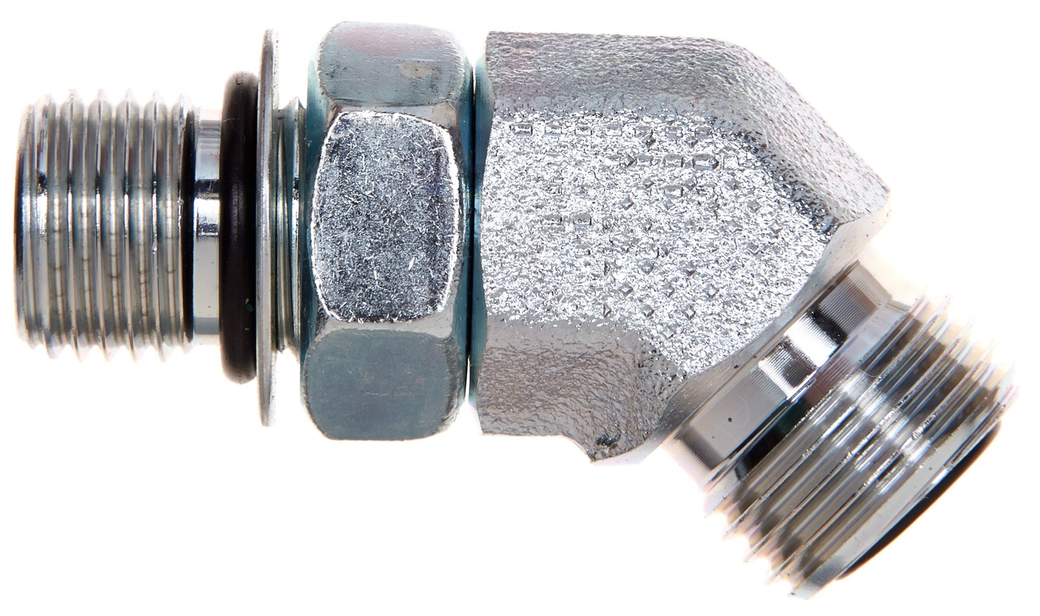 Gates G608050808 Male Flat-Face O-Ring to Male O-Ring Boss - 45 (SAE to SAE) - Image 2