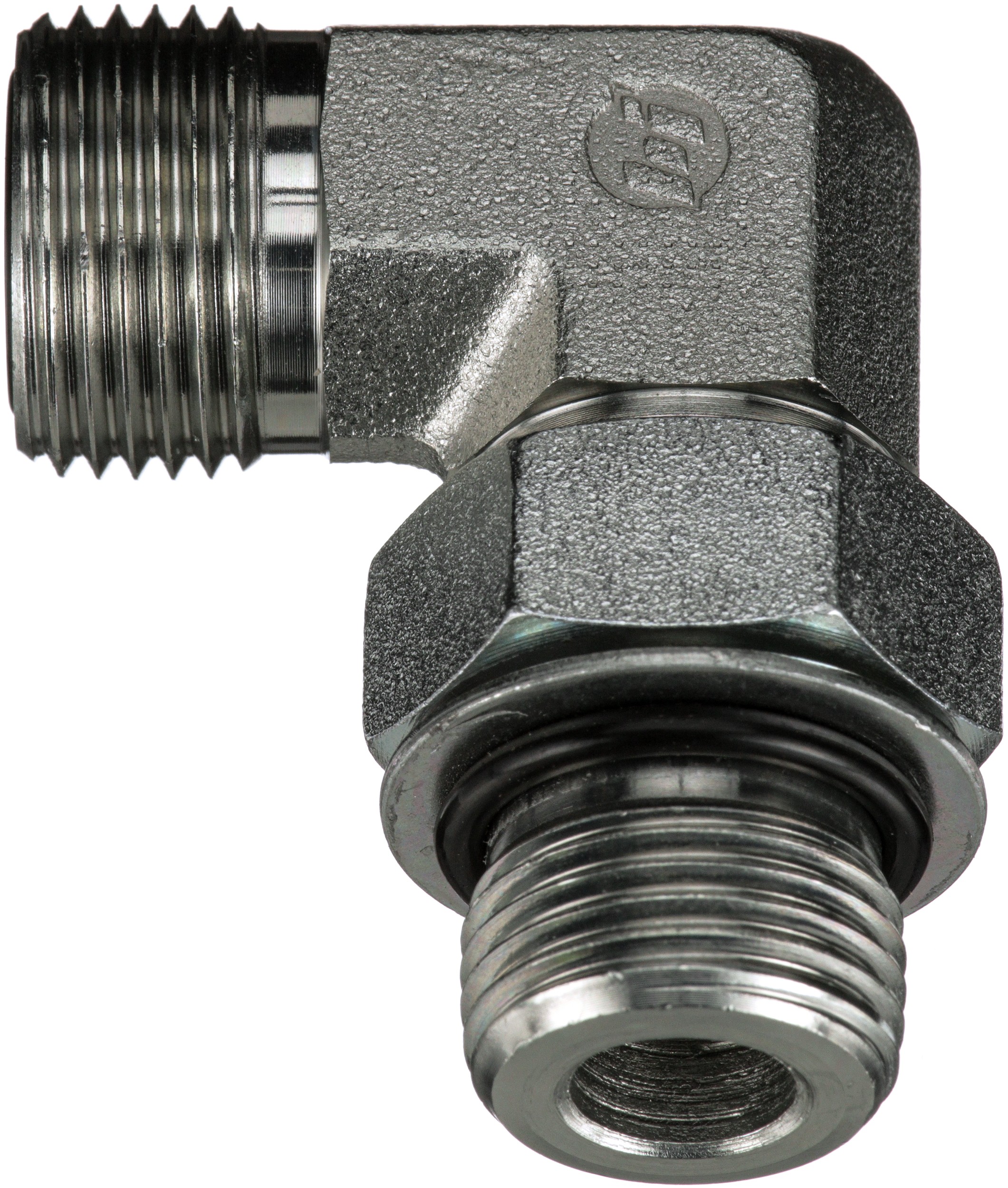 Gates G60810-0608 Male Flat-Face O-Ring to Male O-Ring Boss - 90 (SAE to SAE) - Image 2