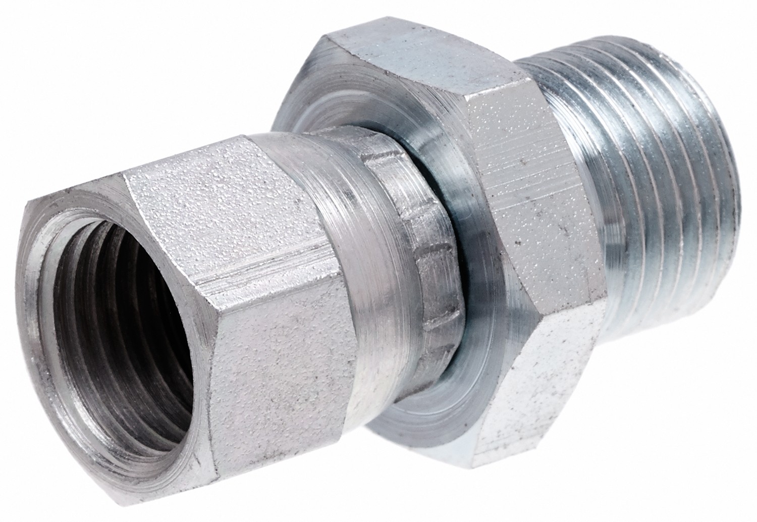 Gates G623200808 Male British Standard Pipe Parallel to Female JIC 37 Flare Swivel