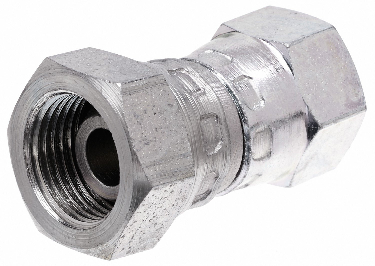 Gates G62660-1212 Female British Standard Pipe Parallel Swivel to Female JIC 37 Flare Swivel - Image 2