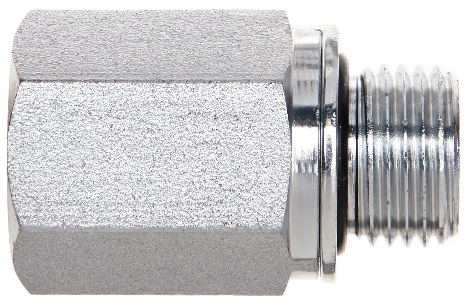 Gates G631201204 Male Metric with O-Ring to Female Pipe NPTF (Metric Conversion)