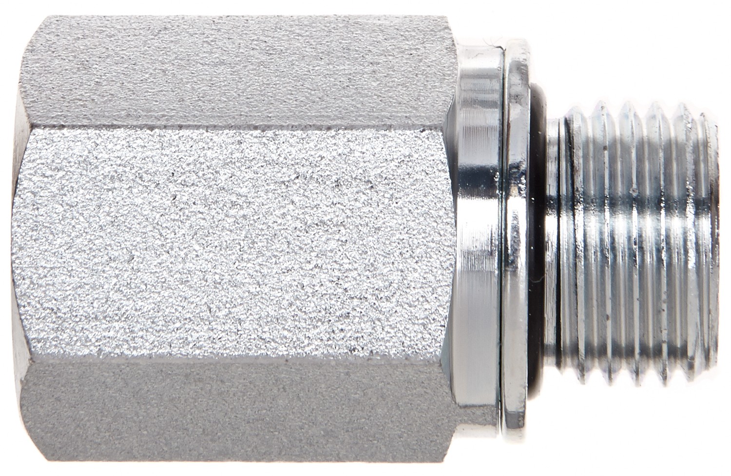 Gates G63120-2006 Male Metric with O-Ring to Female Pipe NPTF (Metric Conversion)