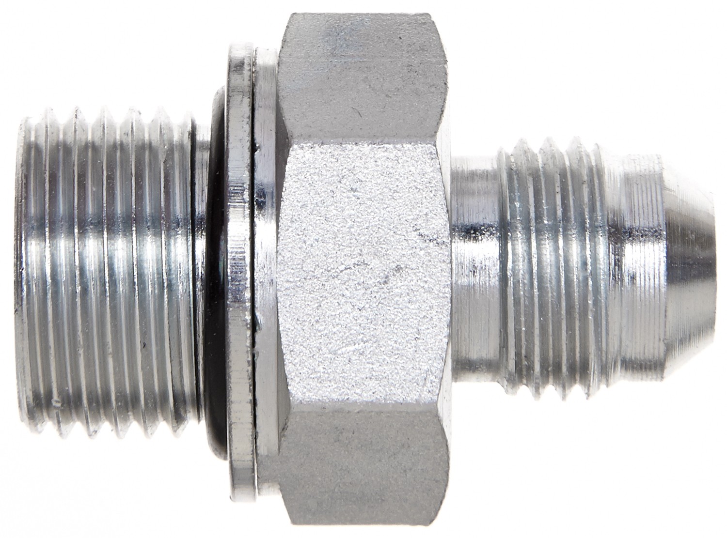 Gates G63350-1004 Male DIN 24 Cone - Light Series to Male JIC 37 Flare (Metric Conversion)