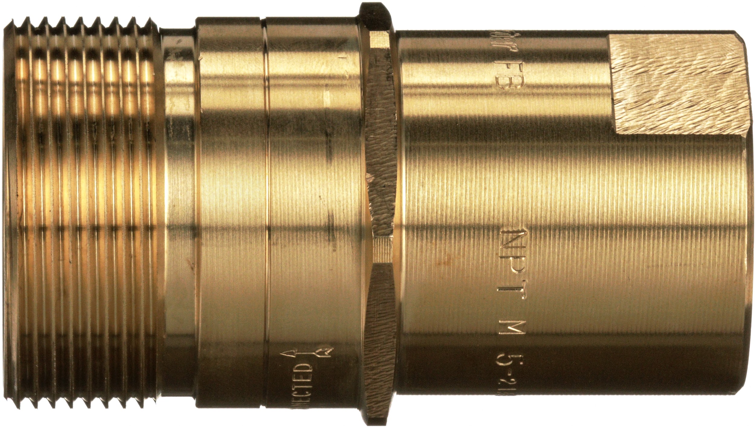 Gates G95111-1212 Male (Brass) - Less Flange (G951 Series) - Image 4