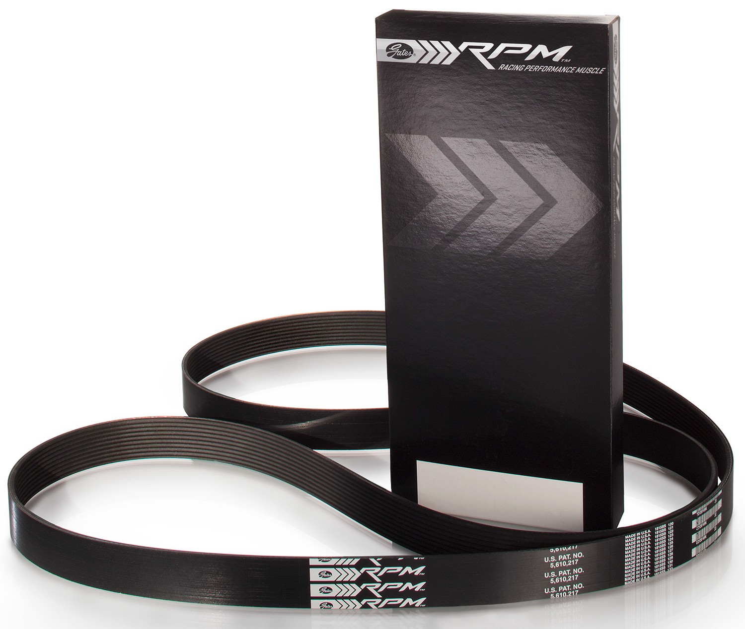 Gates K040220RPM RPM High Performance Micro-V Serpentine Drive Belt - Image 2