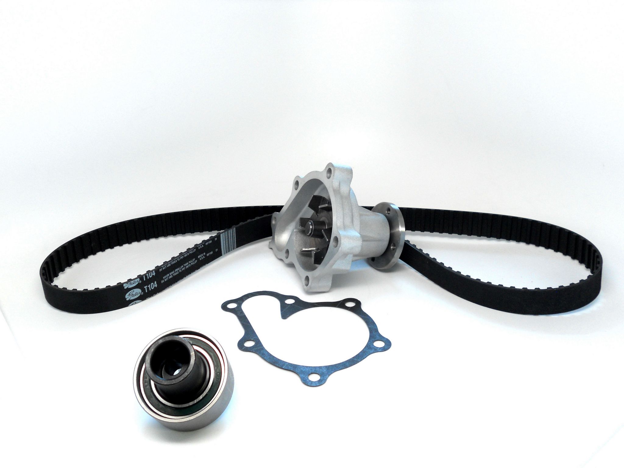 Gates TCKWP104A PowerGrip Premium Timing Component Kit with Water Pump (TCKWP)