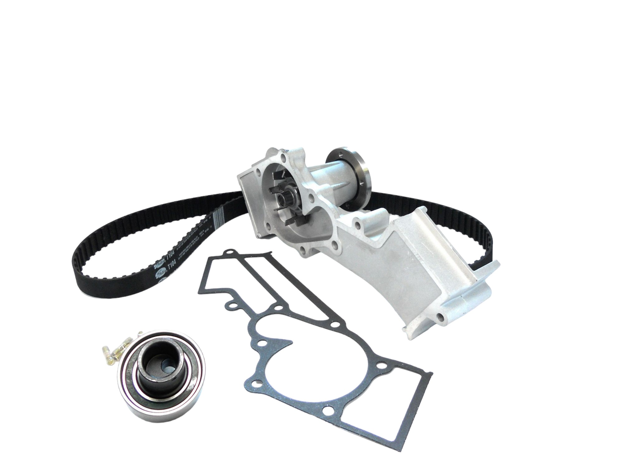 Gates TCKWP104B PowerGrip Premium Timing Component Kit with Water Pump (TCKWP)