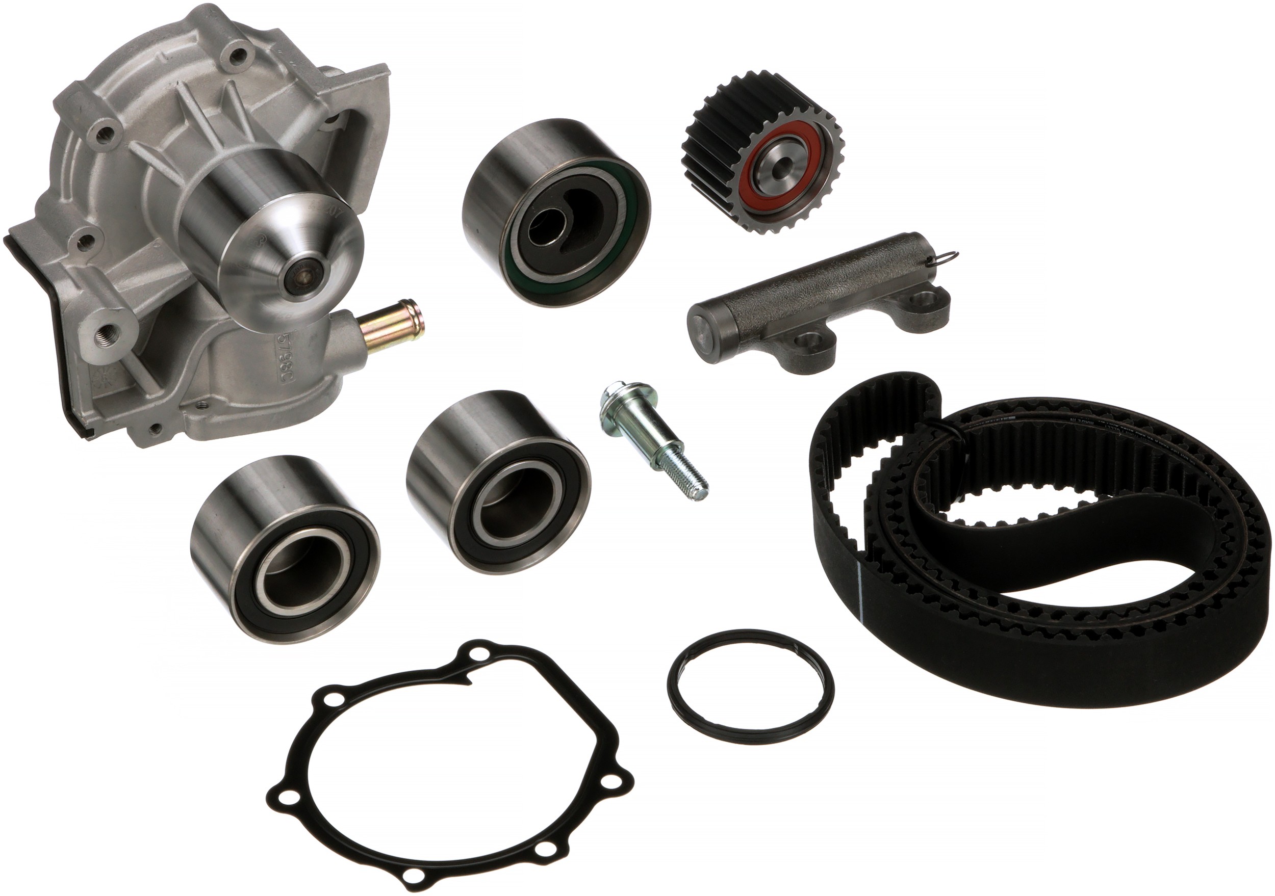 Gates TCKWP172A PowerGrip Premium Timing Component Kit with Water Pump (TCKWP)