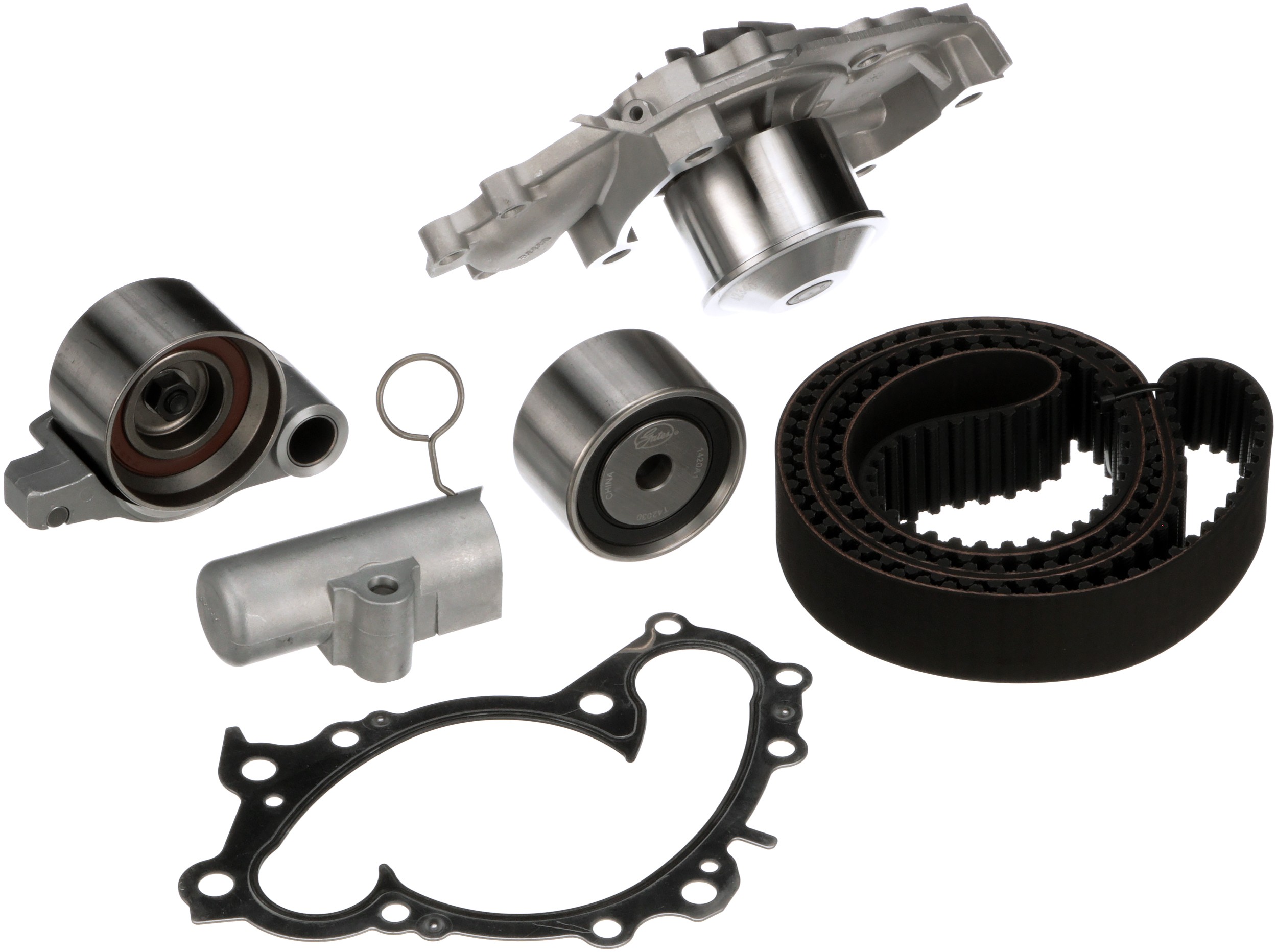 Gates TCKWP257A PowerGrip Premium Timing Component Kit with Water Pump (TCKWP) - Image 2