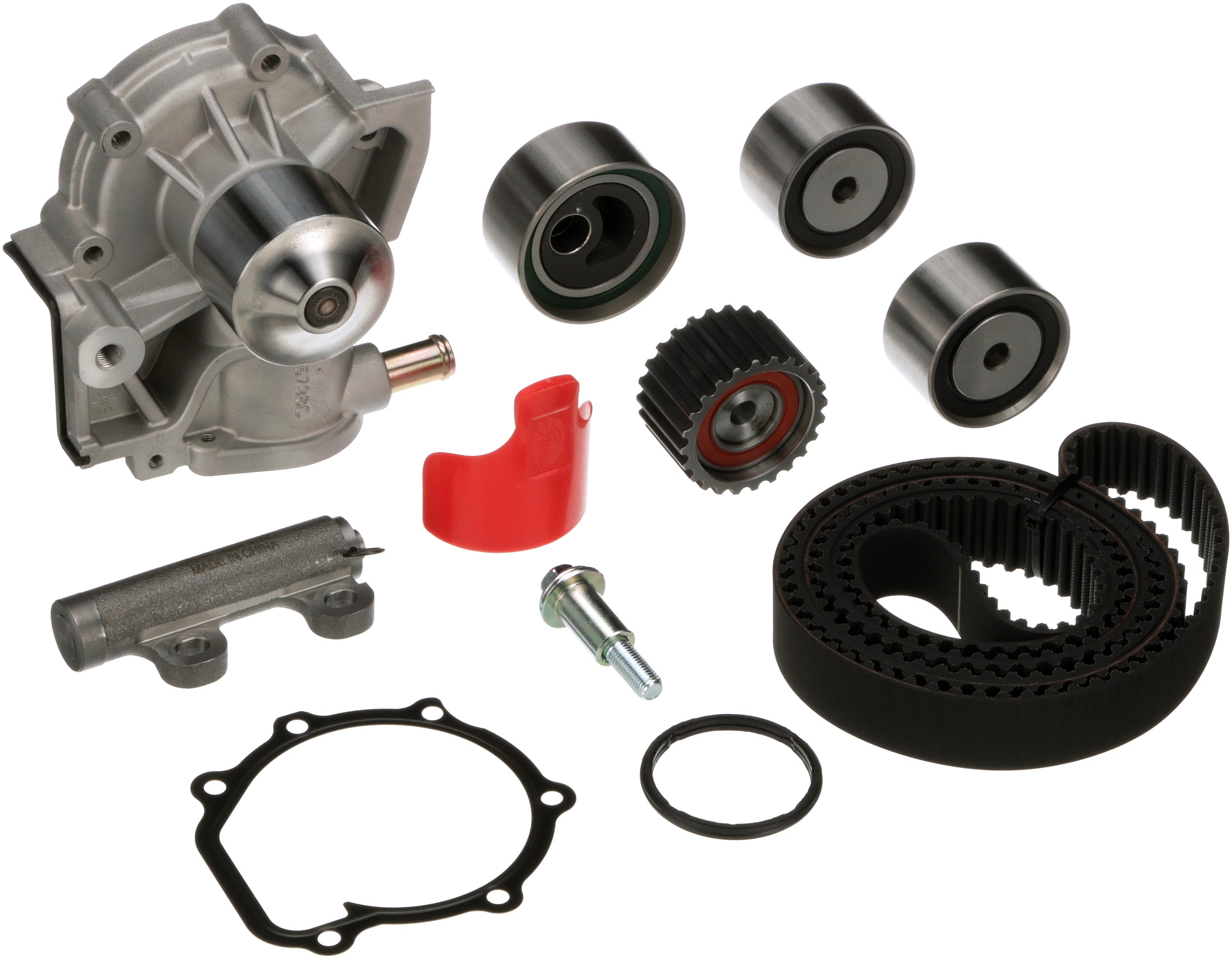 Gates TCKWP277B PowerGrip Premium Timing Component Kit with Water Pump (TCKWP)
