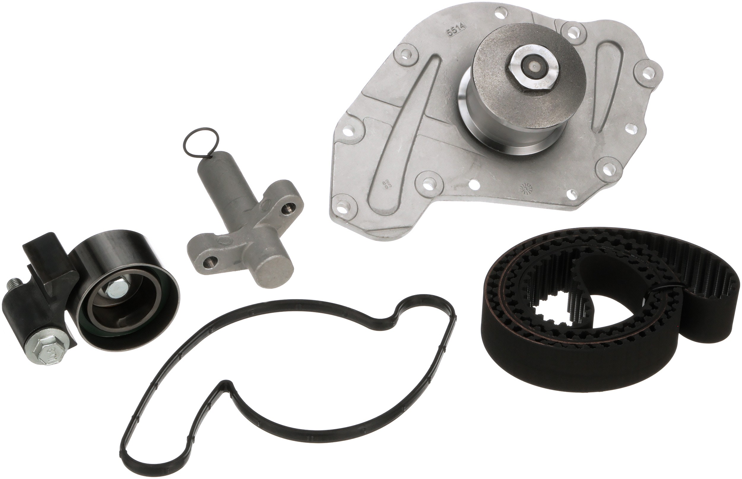 Gates TCKWP295D PowerGrip Premium Timing Component Kit with Water Pump (TCKWP)