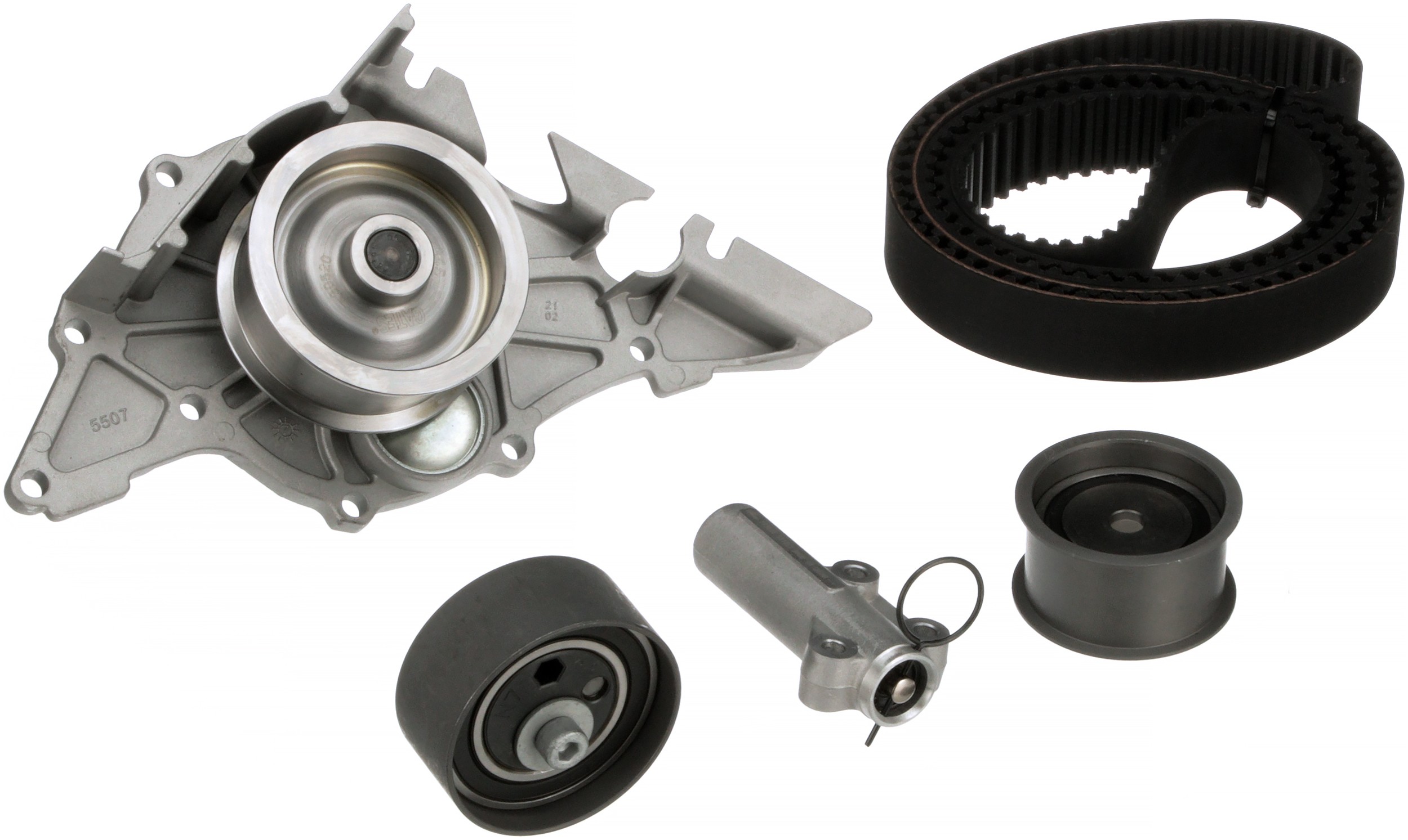 Gates TCKWP297B PowerGrip Premium Timing Component Kit with Water Pump (TCKWP) - Image 2