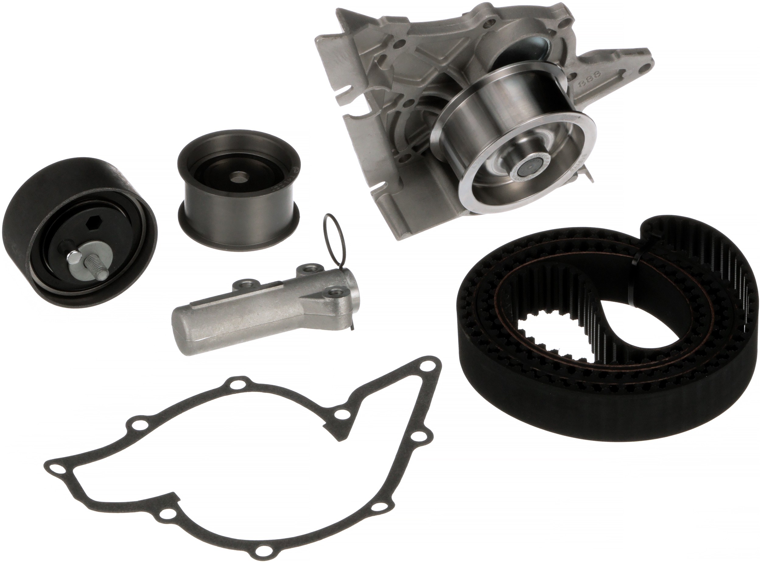Gates TCKWP297 PowerGrip Premium Timing Component Kit with Water Pump (TCKWP) - Image 2